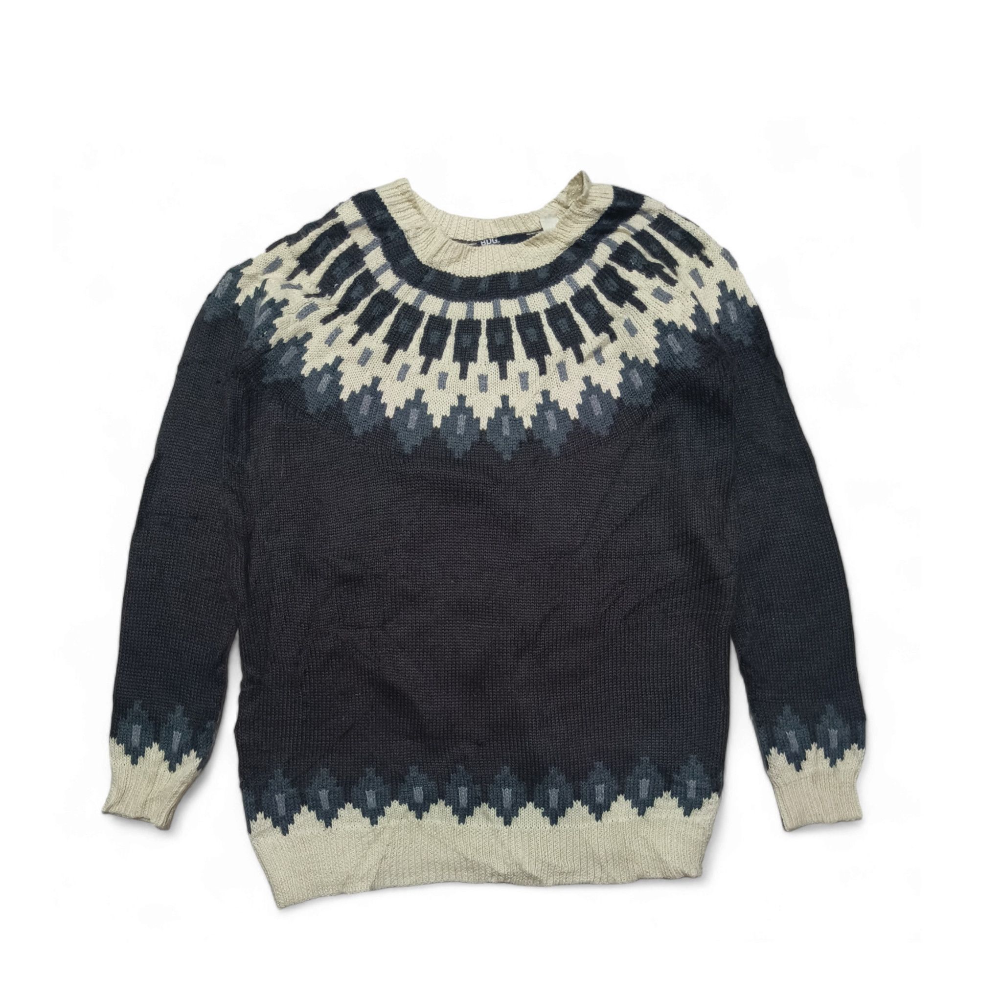 Bdg Vintage BDG Ethnic Motifs Pattern Knit Crewneck Sweater Size XS / US 0-2 / IT 36-38 - 1 Thumbnail
