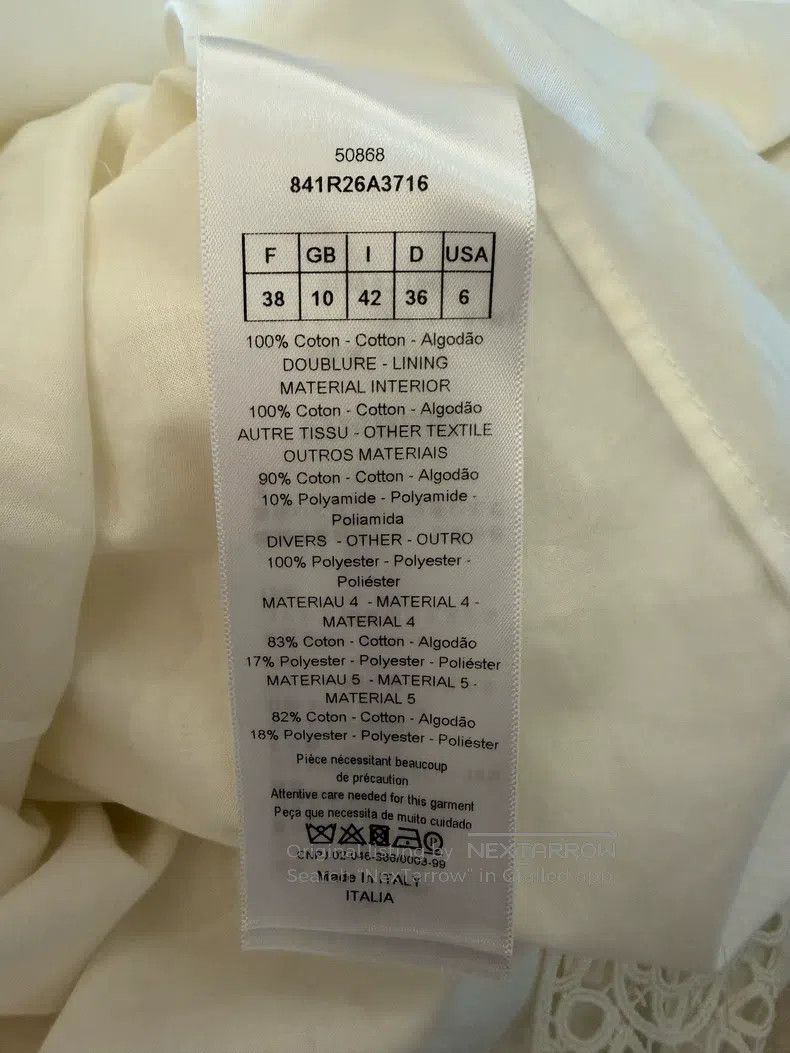Dior Dior Show off the white dress Size XS / US 0-2 / IT 36-38 - 4 Thumbnail