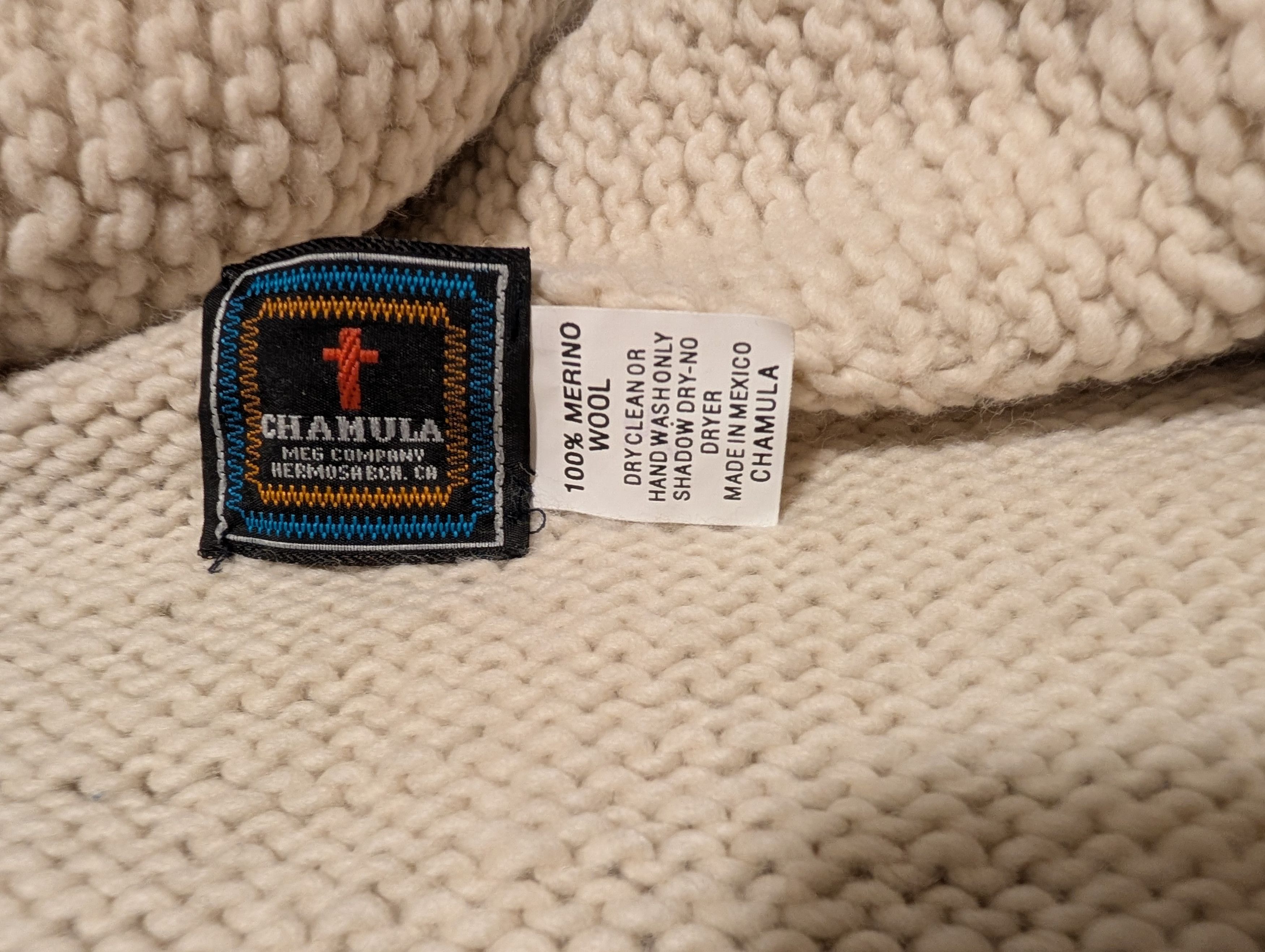 Chamula Chamula Star Zip Front Hooded Cardigan Size US M / EU 48-50 / 2 - 5 Thumbnail