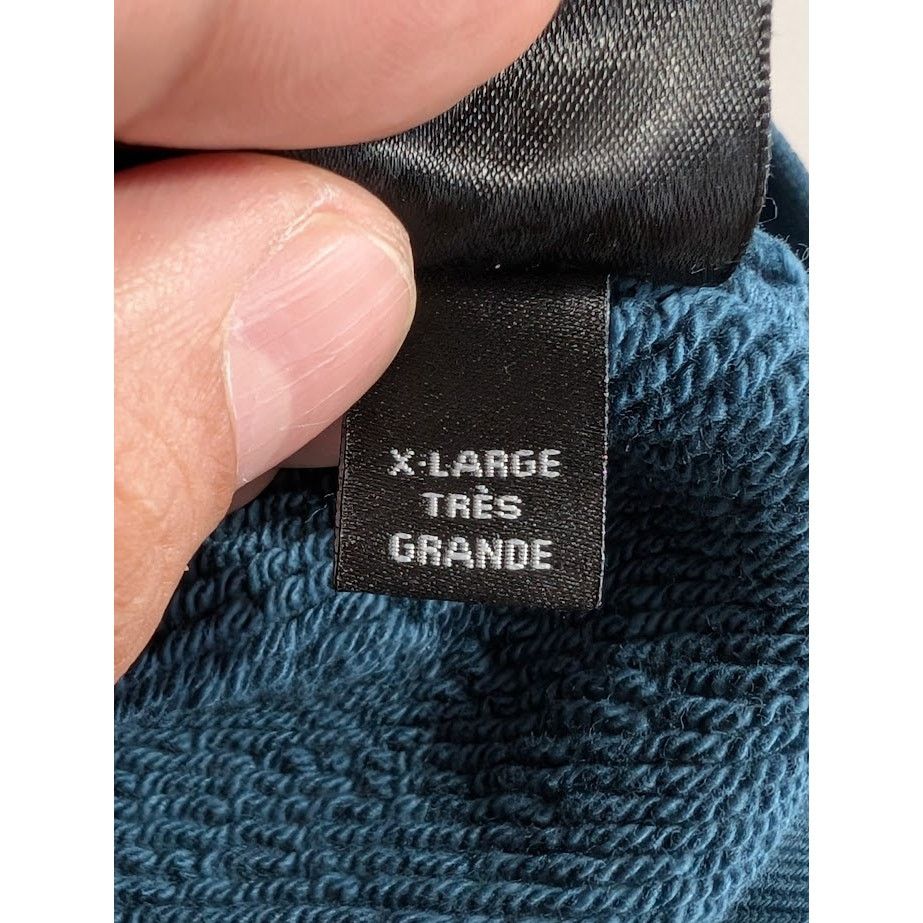 Amiri o1rshd1 Q:2 / MA Bar Embroidery Hoodie in Pond Blue Size US XL / EU 56 / 4 - 17 Thumbnail