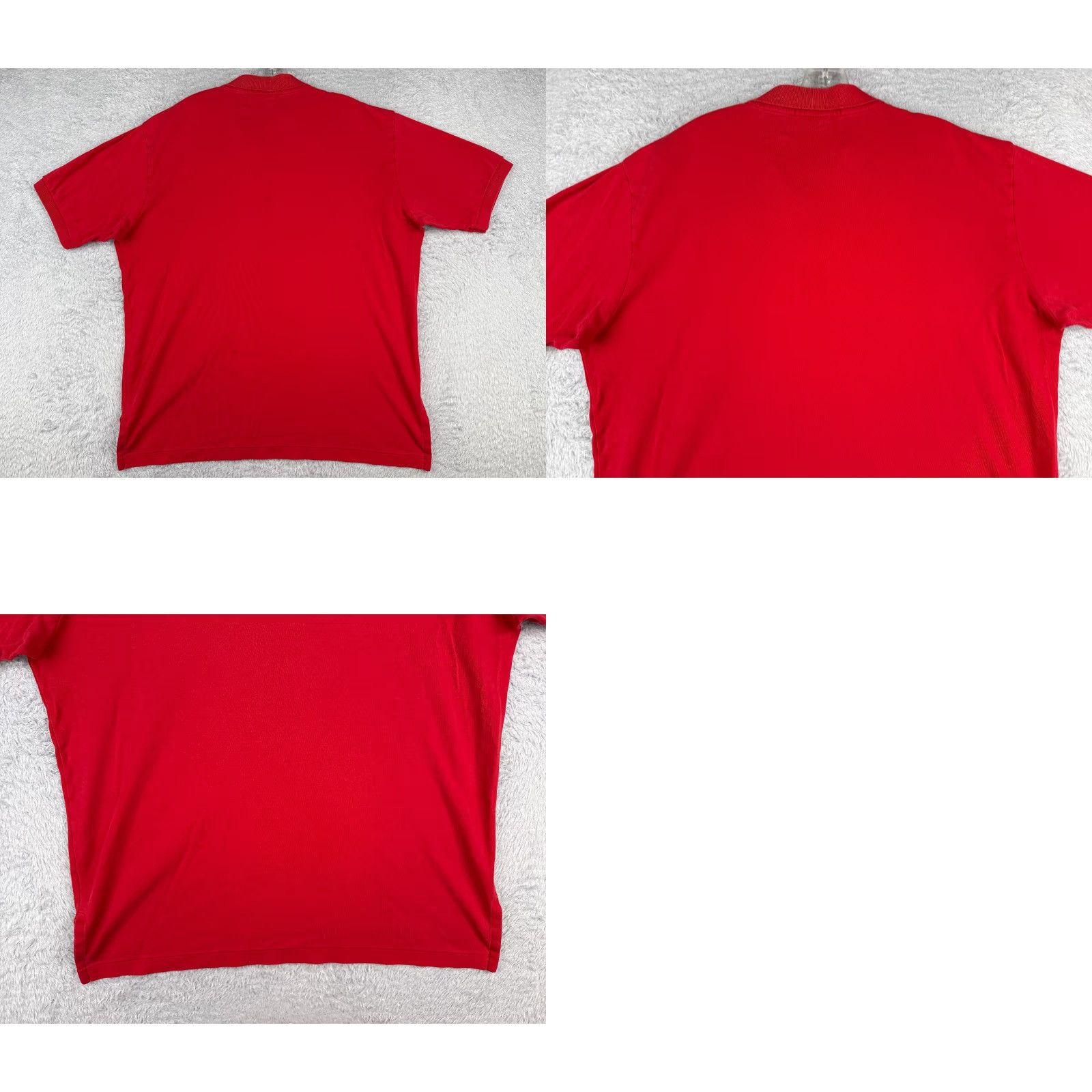 Ralph Lauren VINTAGE Ralph Lauren Shirt Polo Adult XL Red Short Sleeve 100% Cotton Polo Shirt Men’s Slim Fit Size US XL / EU 56 / 4 - 9 Thumbnail
