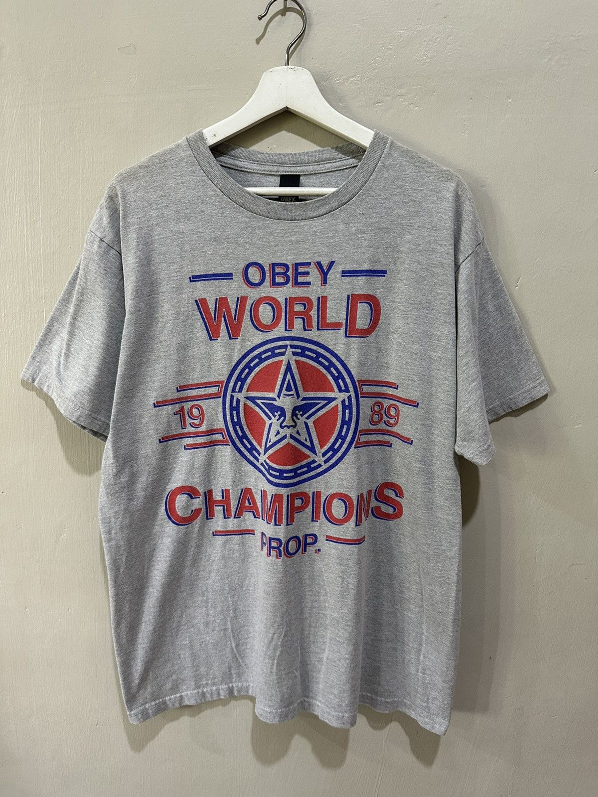 Obey Obey Tshirt x rare Size US L / EU 52-54 / 3 - 1 Thumbnail