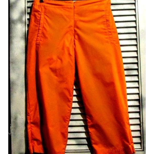 Other Lady Foot Locker Sm Orange Capris Size 30" / US 8 / IT 44 - 2 Thumbnail