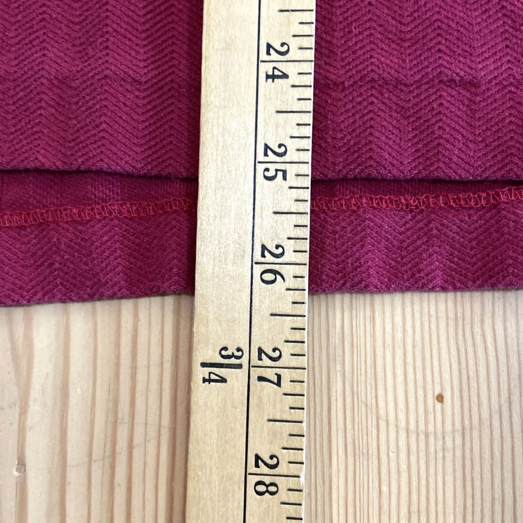 Abercrombie & Fitch Abercrombie & Fitch Shirt Button-Up Mens Herringbone Purple Longsleeve Slim Regular Size M Button-Up Pocketed Collared Size US M / EU 48-50 / 2 - 3 Thumbnail
