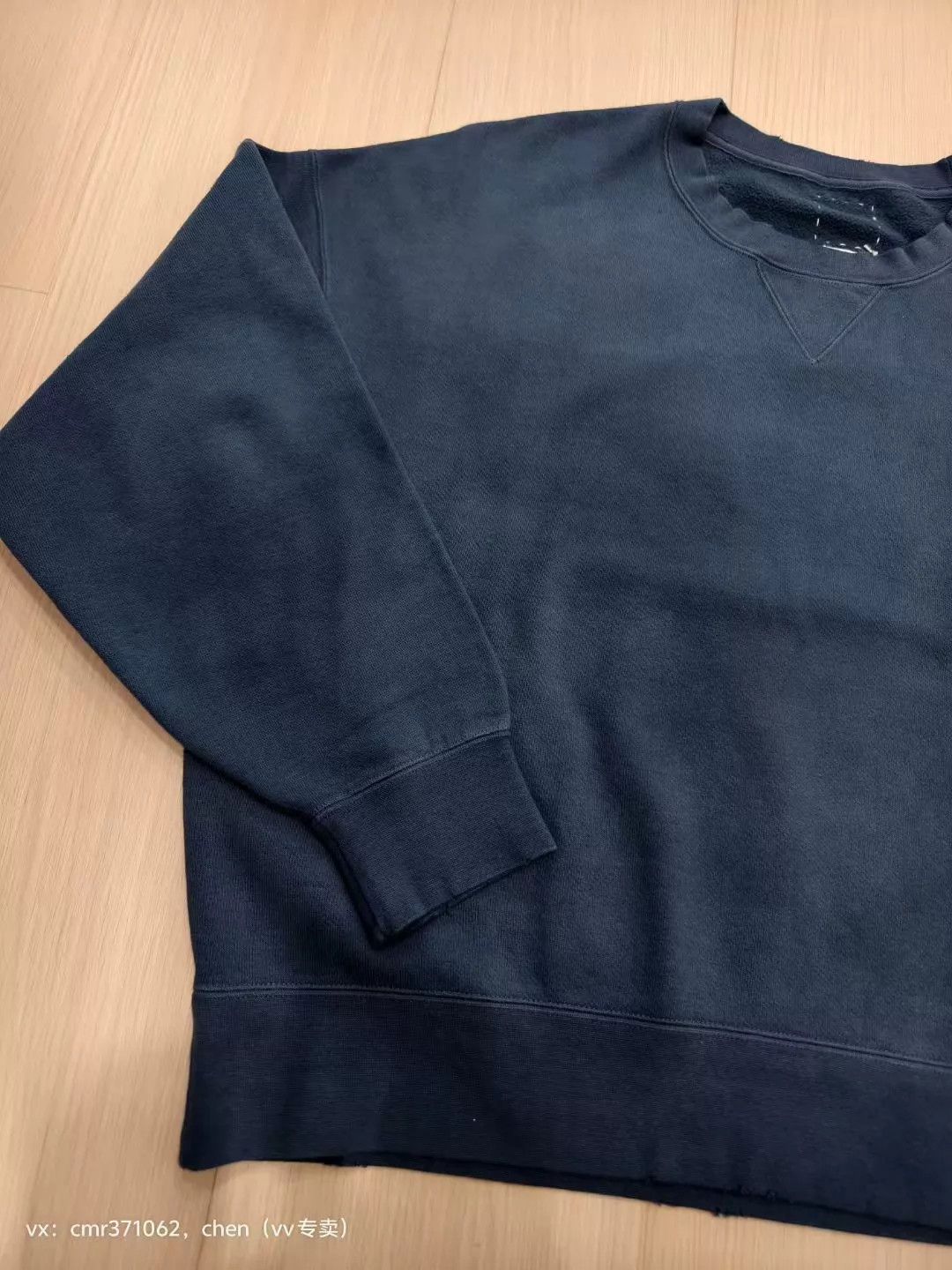 Visvim VISVIM 23SS AMPLUS SB SEEAT L/S Navy Tie-Dye Distressed 2 Size US M / EU 48-50 / 2 - 3 Thumbnail
