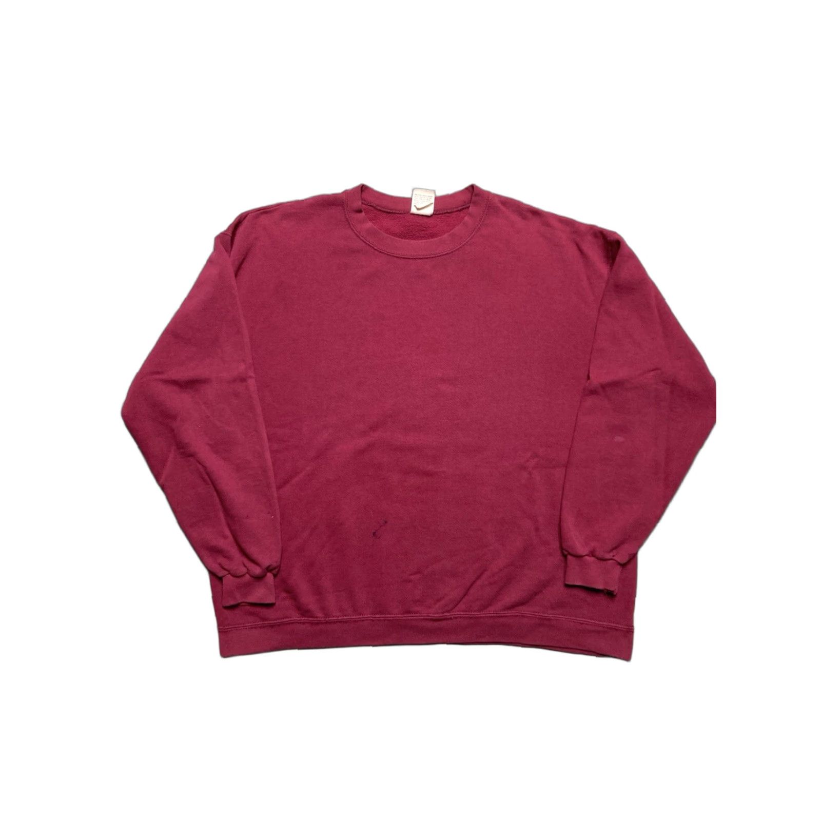 Vintage Vintage 80s 90s Cheetah Sweatshirt Crewneck Men Large Red Maroon USA 90s Pullover Knit Shirt Size US L / EU 52-54 / 3 - 1 Thumbnail