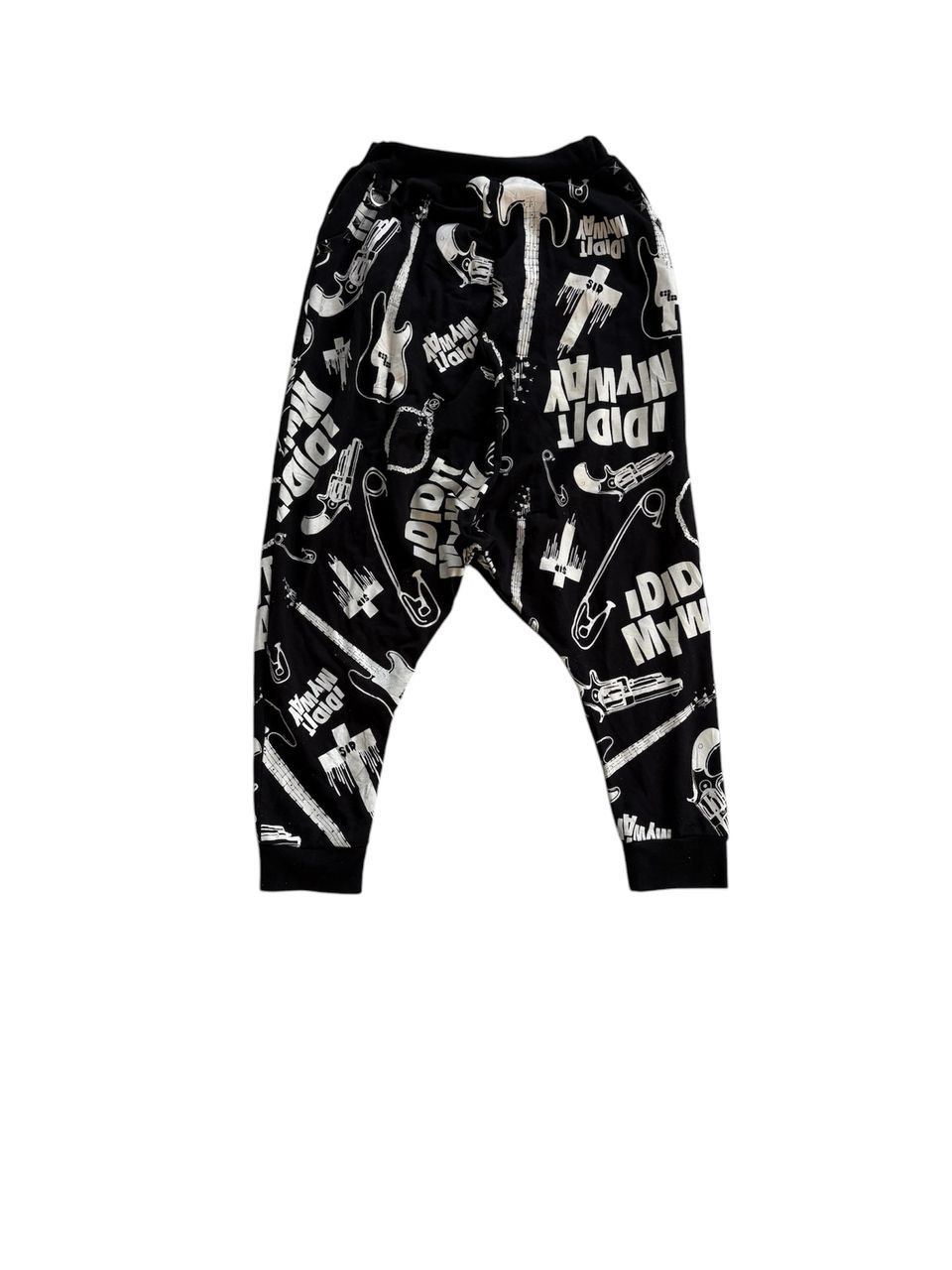 Japanese Brand Lovees Rock Harem Pant Full Print Design Size US 26 / EU 42 - 1 Thumbnail
