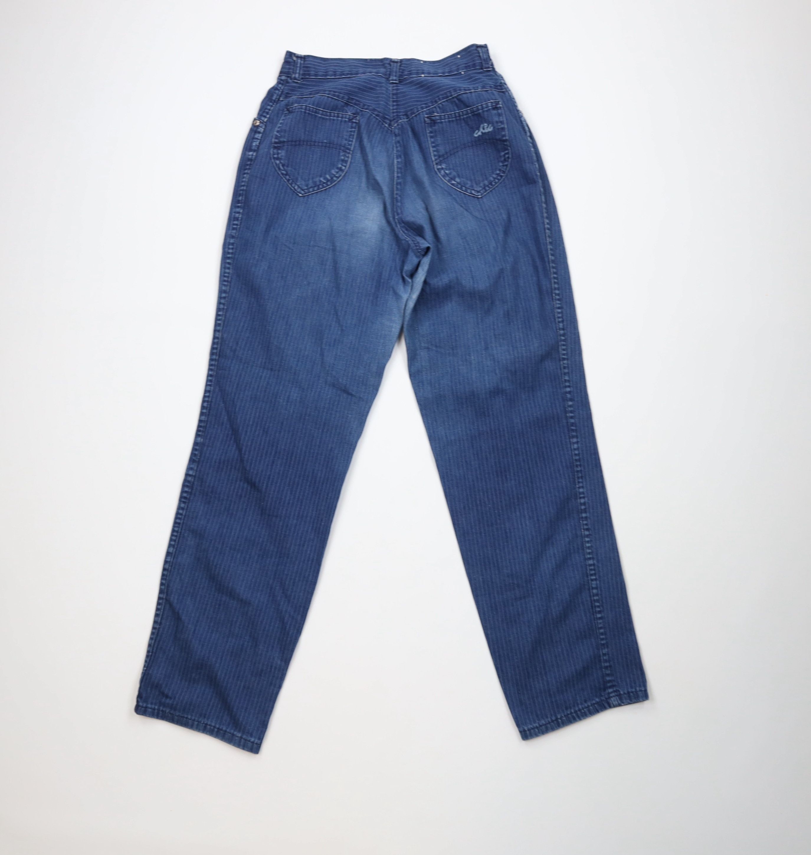 Vintage Vintage 80s 90s Streetwear Striped Straight Leg Jeans USA Size 36" / US 14 / IT 50 - 10 Thumbnail