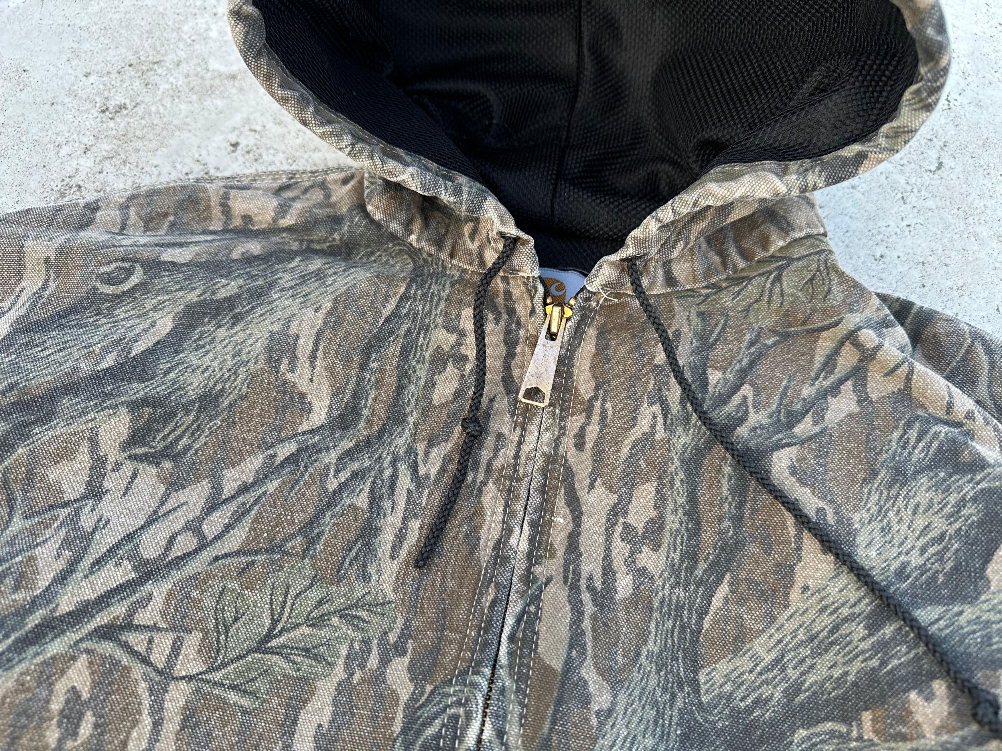 Carhartt 1992 CARHARTT REALTREE CAMO MOSSY OAK JR245 Active Jacket Size US L / EU 52-54 / 3 - 5 Thumbnail