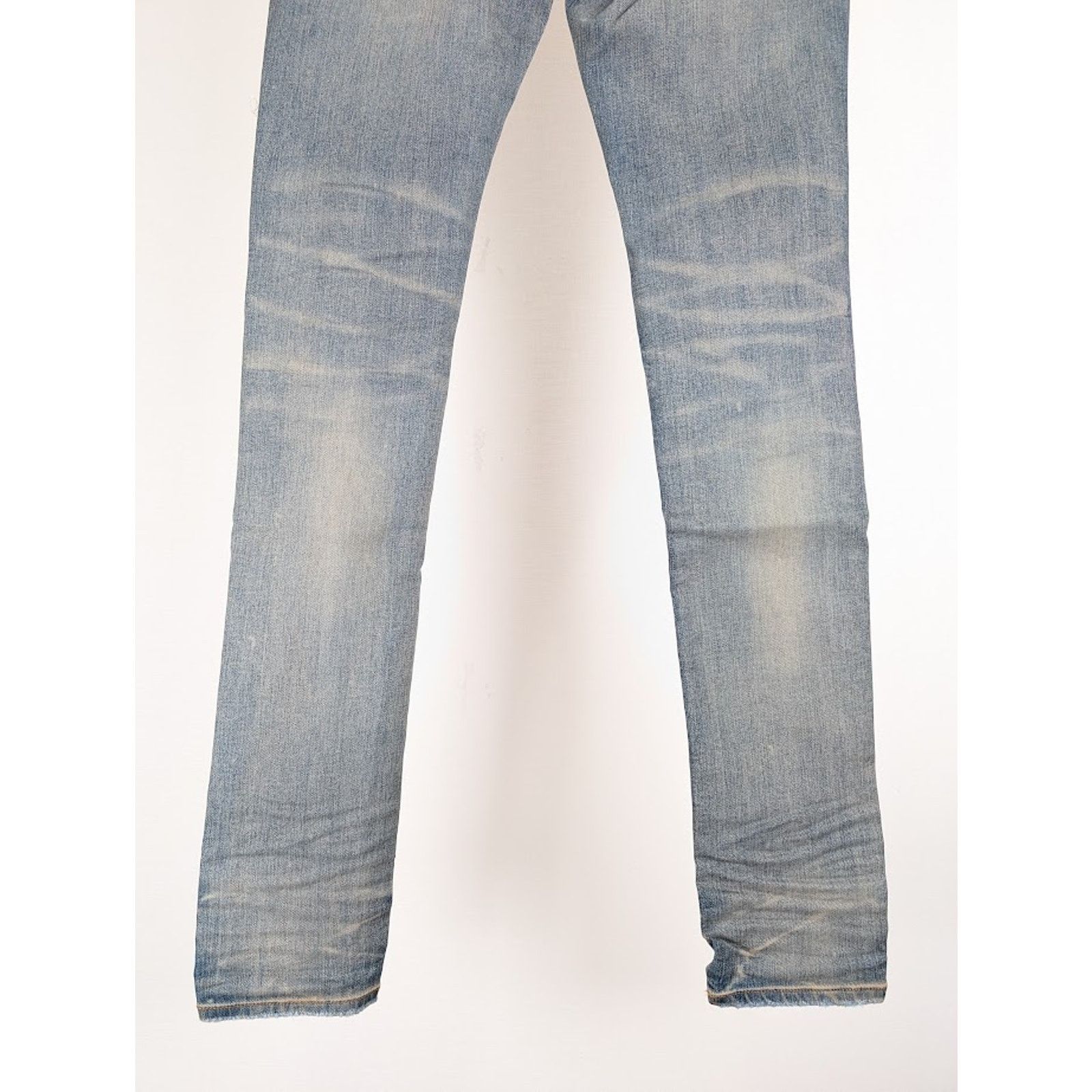 Amiri o1rshd1 Rainbow Paisley Thrasher Jeans in Clay Indigo Size US 34 / EU 50 - 15 Thumbnail