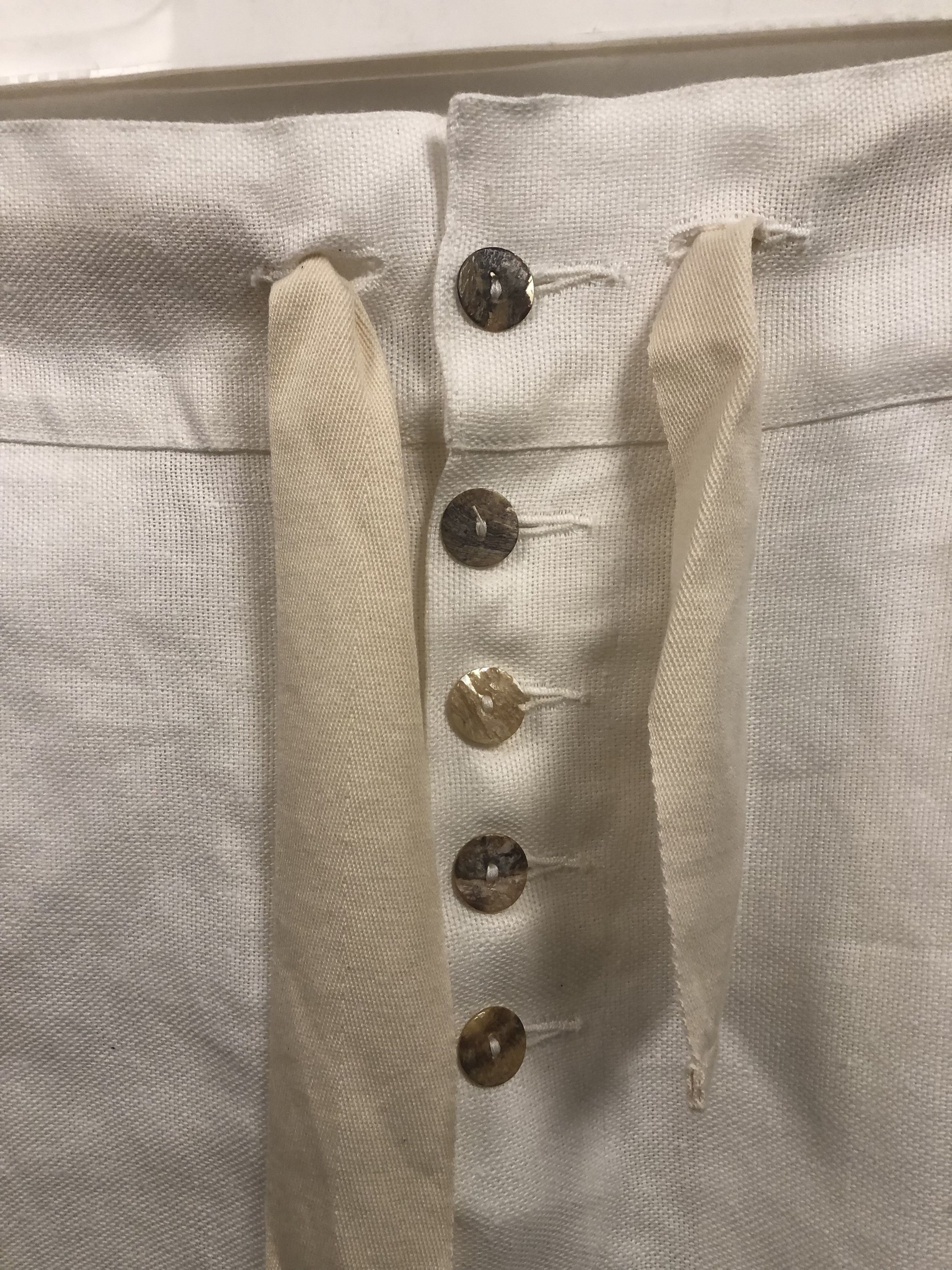 Mavranyma MAVRANYMA - Heavy linen cropped pants Size US 32 / EU 48 - 8 Thumbnail