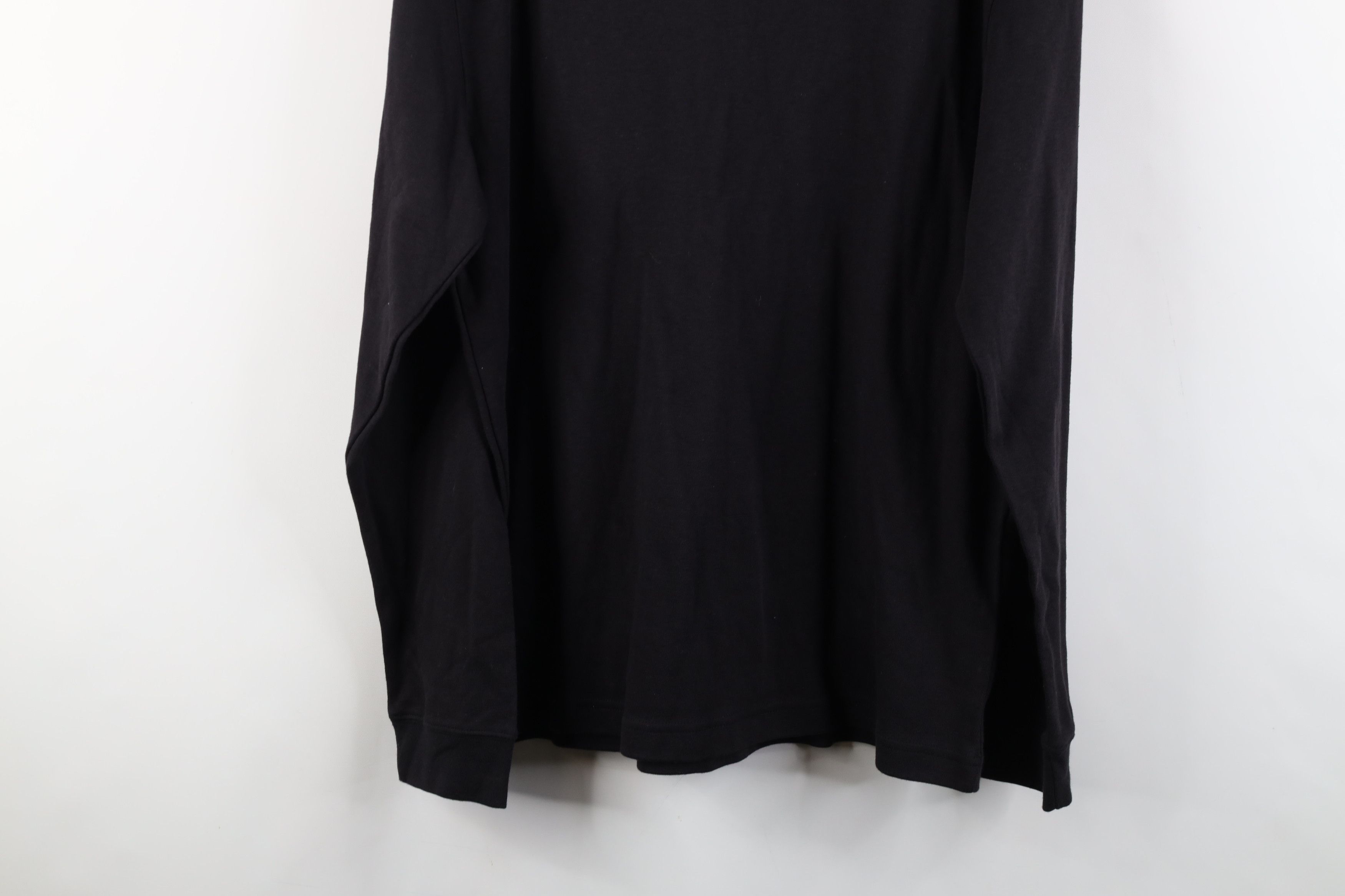 Vintage Deadstock Vintage 90s Streetwear Long Sleeve T-Shirt Black Size US XL / EU 56 / 4 - 9 Thumbnail