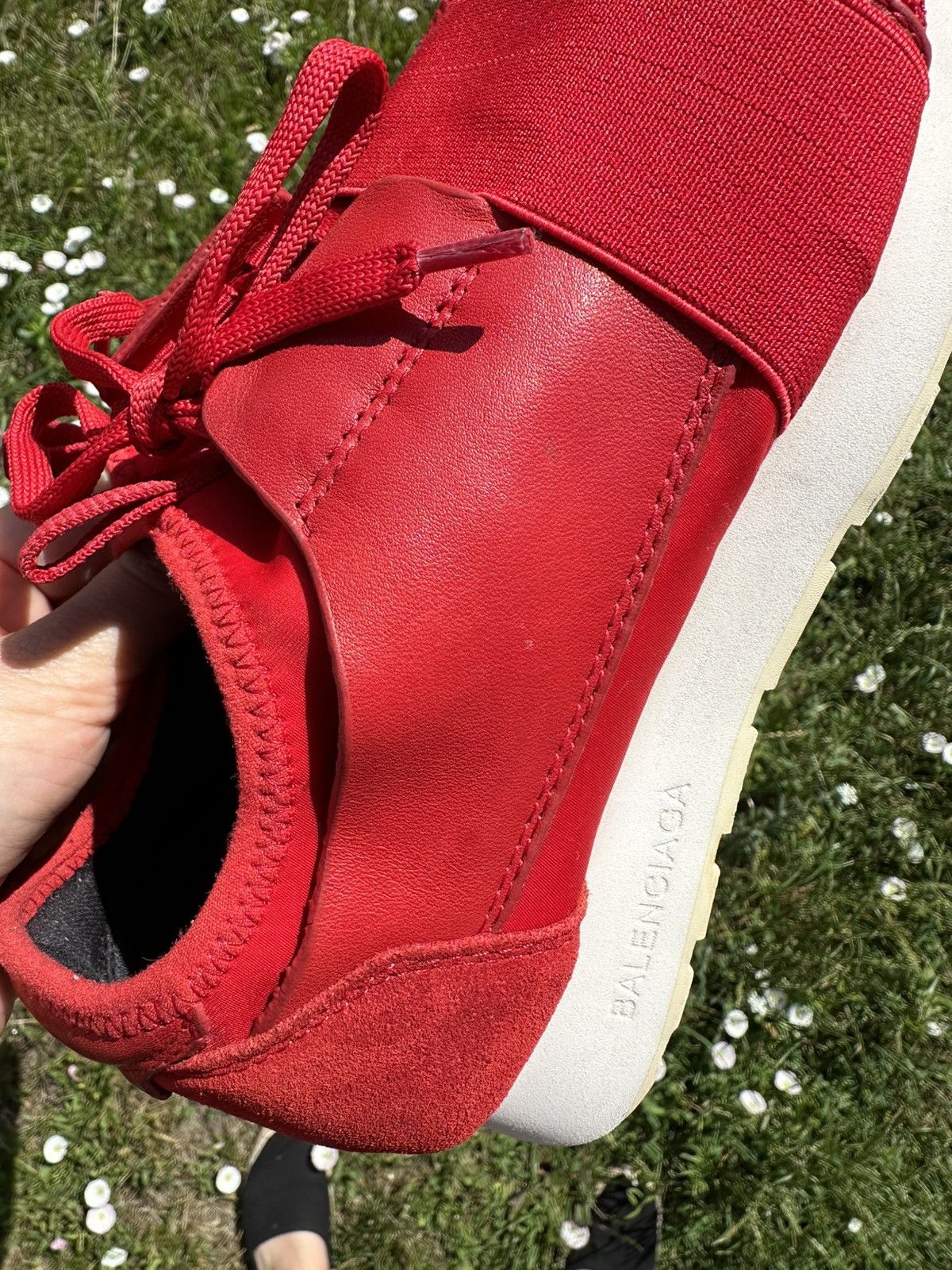 Balenciaga Red Balenciaga sneakers size 37 Size US 7 / IT 37 - 12 Thumbnail