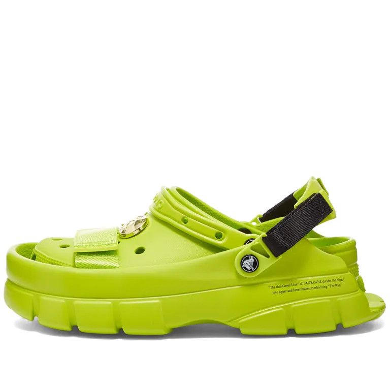 Crocs × Sankuanz Sankuanz x Clog 'Lime Punch' Size US 12 / EU 45 - 1 Thumbnail