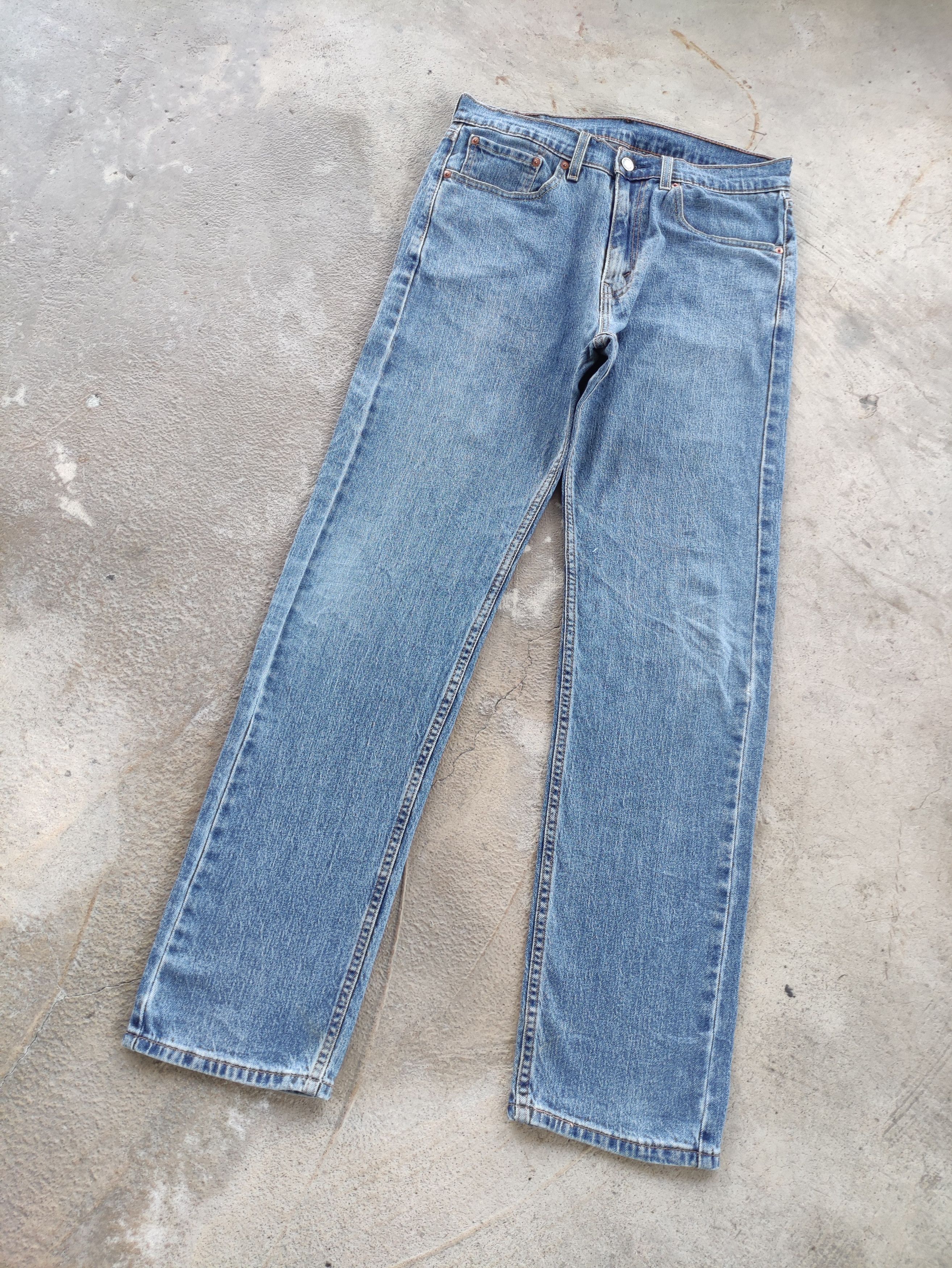 Levi's Vintage Levis Jean Distressed Faded Denim Size US 32 / EU 48 - 2 Thumbnail