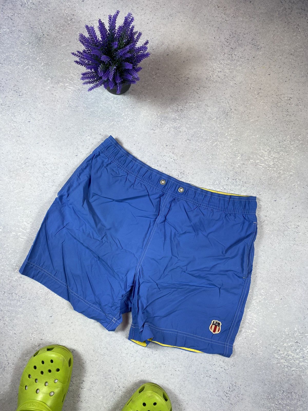 Lauren Ralph Lauren × Polo Ralph Lauren × Vintage Vintage Polo Jeans Company Men’s Swimming Shorts Size XL Size US 36 / EU 52 - 1 Thumbnail