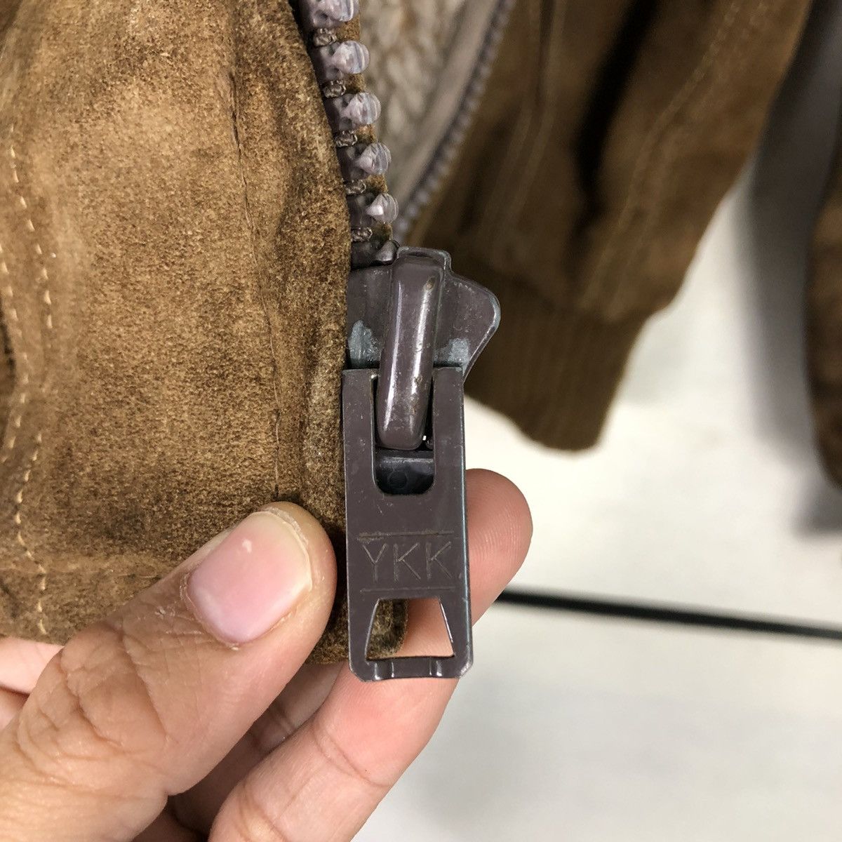 Japanese Brand 📌Vintage Genuine Leather Jacket Suede Cow Hide Issey Miyake Size US M / EU 48-50 / 2 - 18 Thumbnail