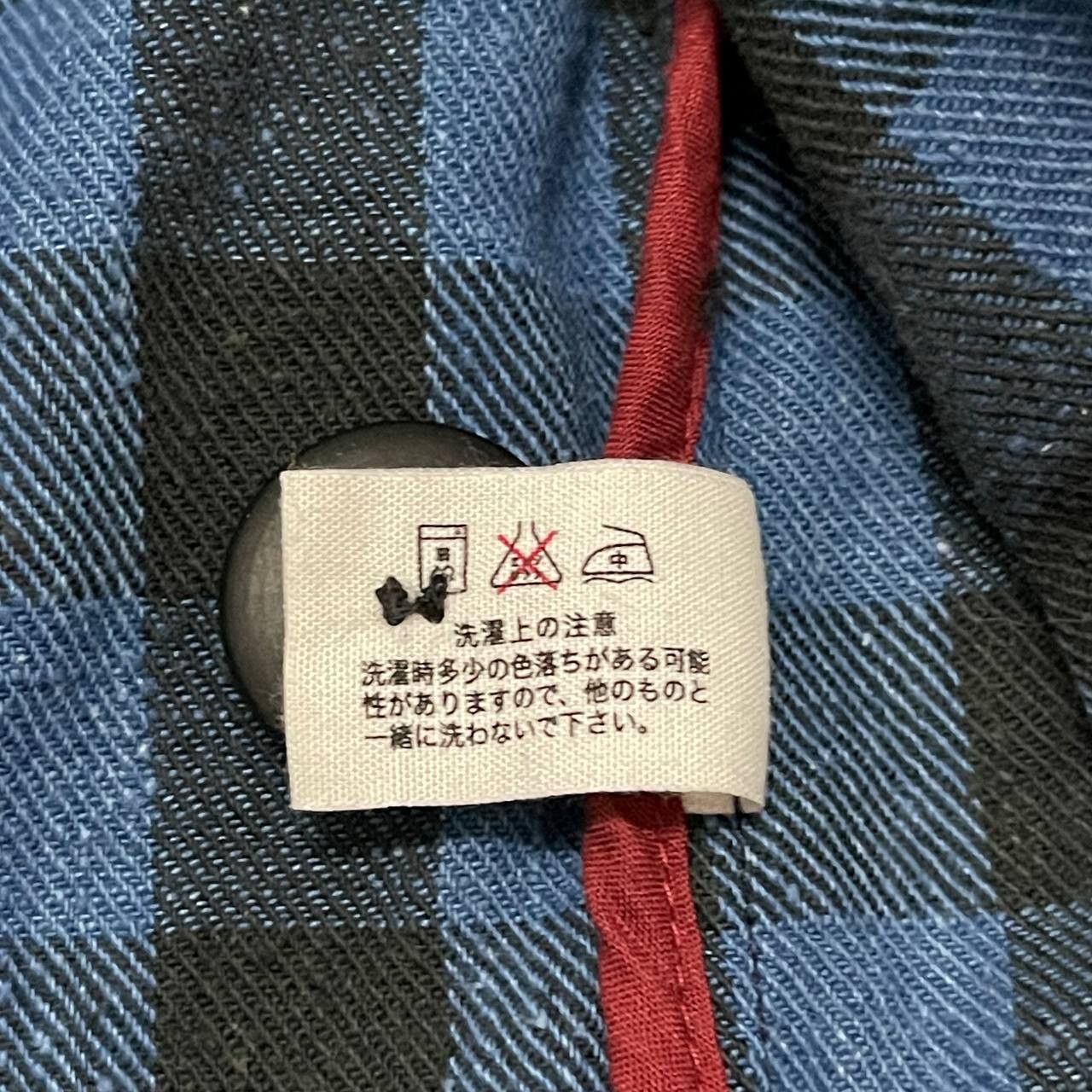 Blue Blue Japan Vintage Blue Blue Japan Indigo Dye Plaid Jacket Size US S / EU 44-46 / 1 - 10 Thumbnail