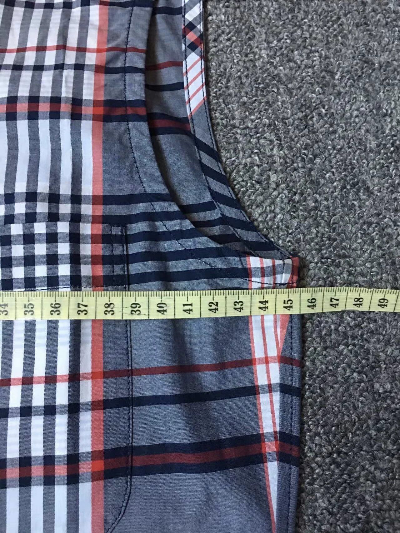 Thom Browne Thom Browne Women's Plaid Sleeveless Cotton Shirt Size S / US 4 / IT 40 - 8 Thumbnail