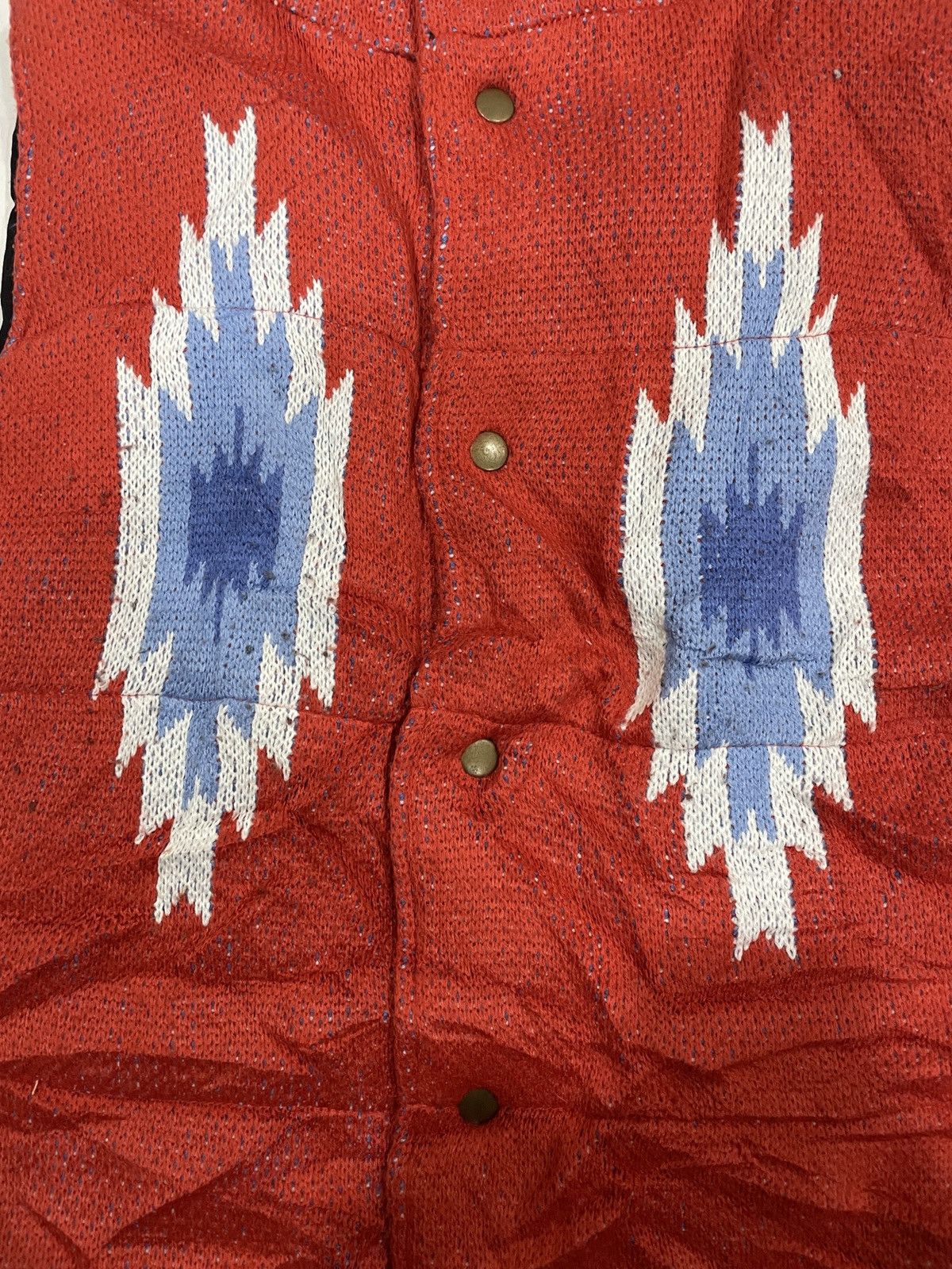 Japanese Brand Rodeo Crowns Japan Navajo Chimayo Sleeveless knitwear jacket Size US M / EU 48-50 / 2 - 4 Thumbnail