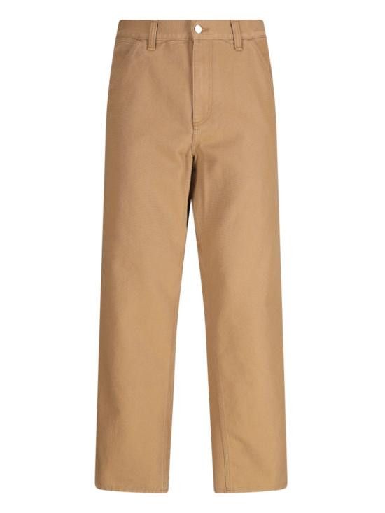Carhartt Wip CARHARTT WIP Men Straight Pants I031497 HZ02 Brown Size US 29 - 1 Thumbnail