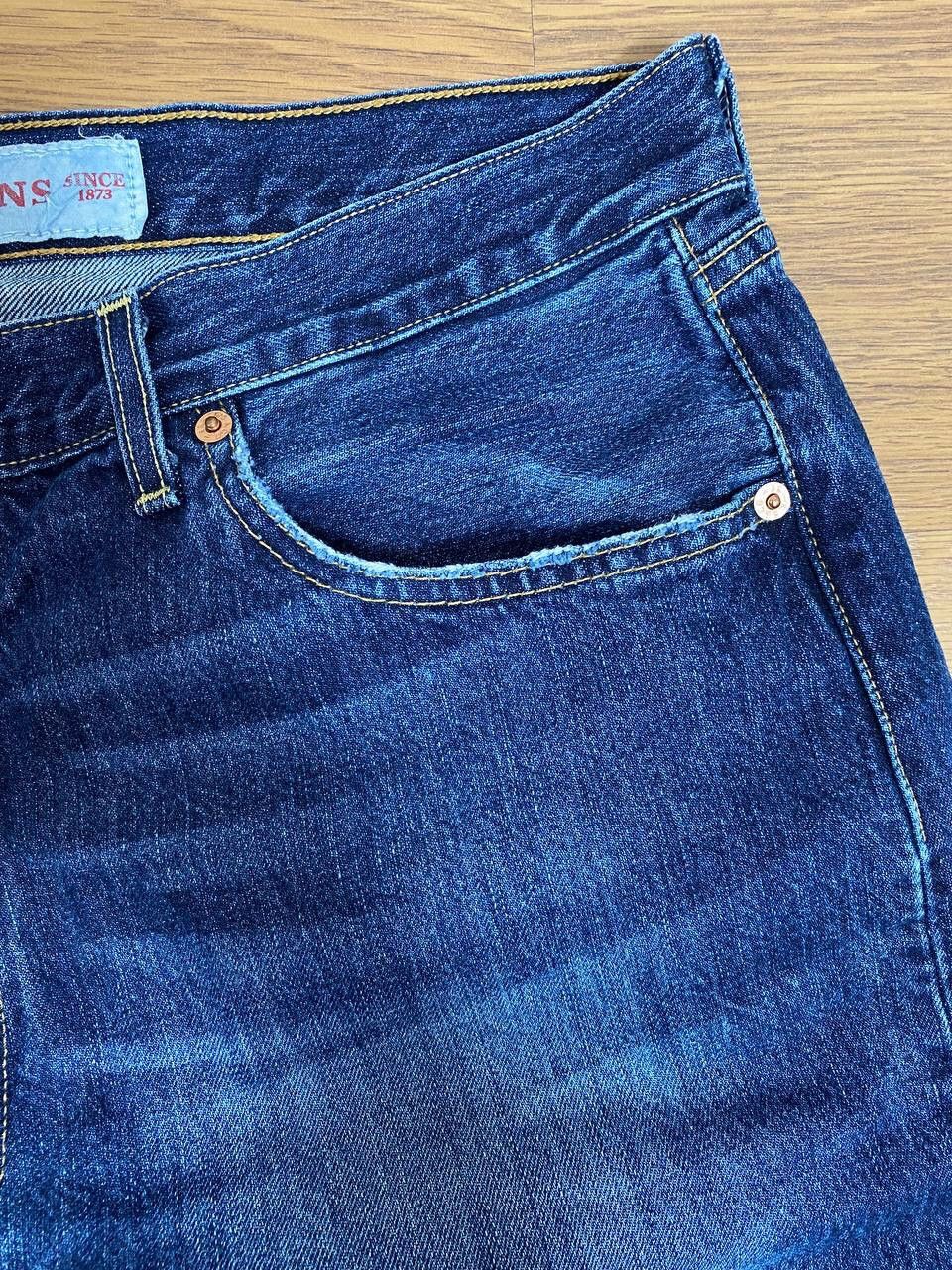 Levi's Mens Blue Vintage Y2K Low Rise Bootcut Jeans With Size US 38 / EU 54 - 5 Thumbnail