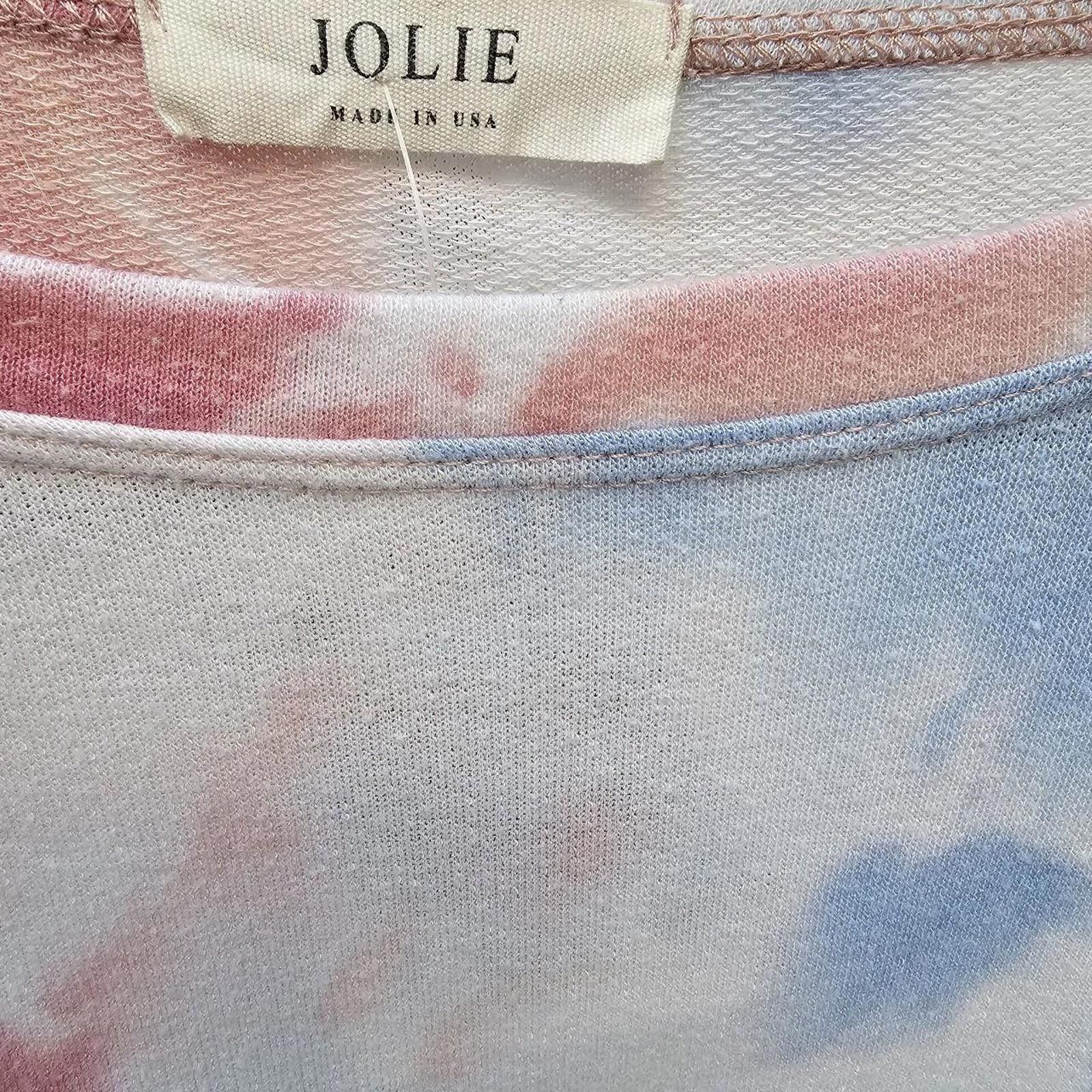 Other Women's Pink and Blue Tie-Dye Crop-top Size M / US 6-8 / IT 42-44 - 2 Thumbnail