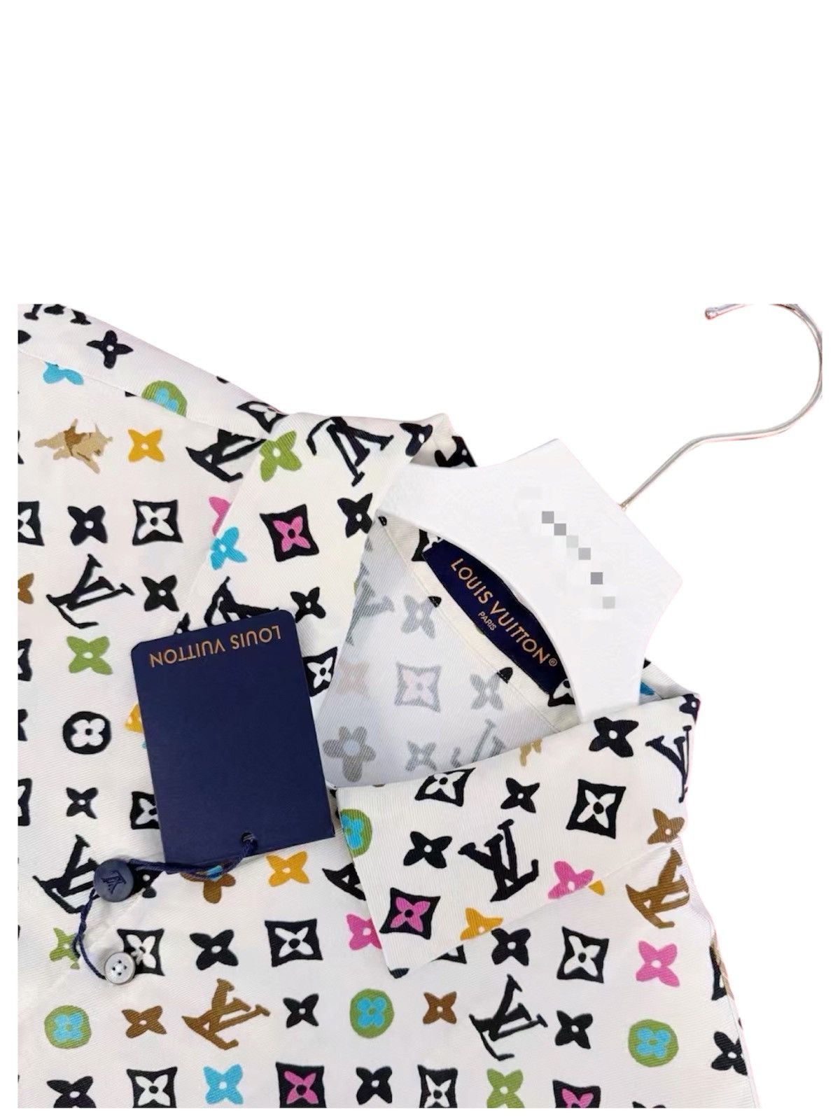 Louis Vuitton × Tyler The Creator Louis Vuitton Tyler 5L Monogram Short Sleev Silk Dress Shirt Size US XXL / EU 58 / 5 - 3 Thumbnail