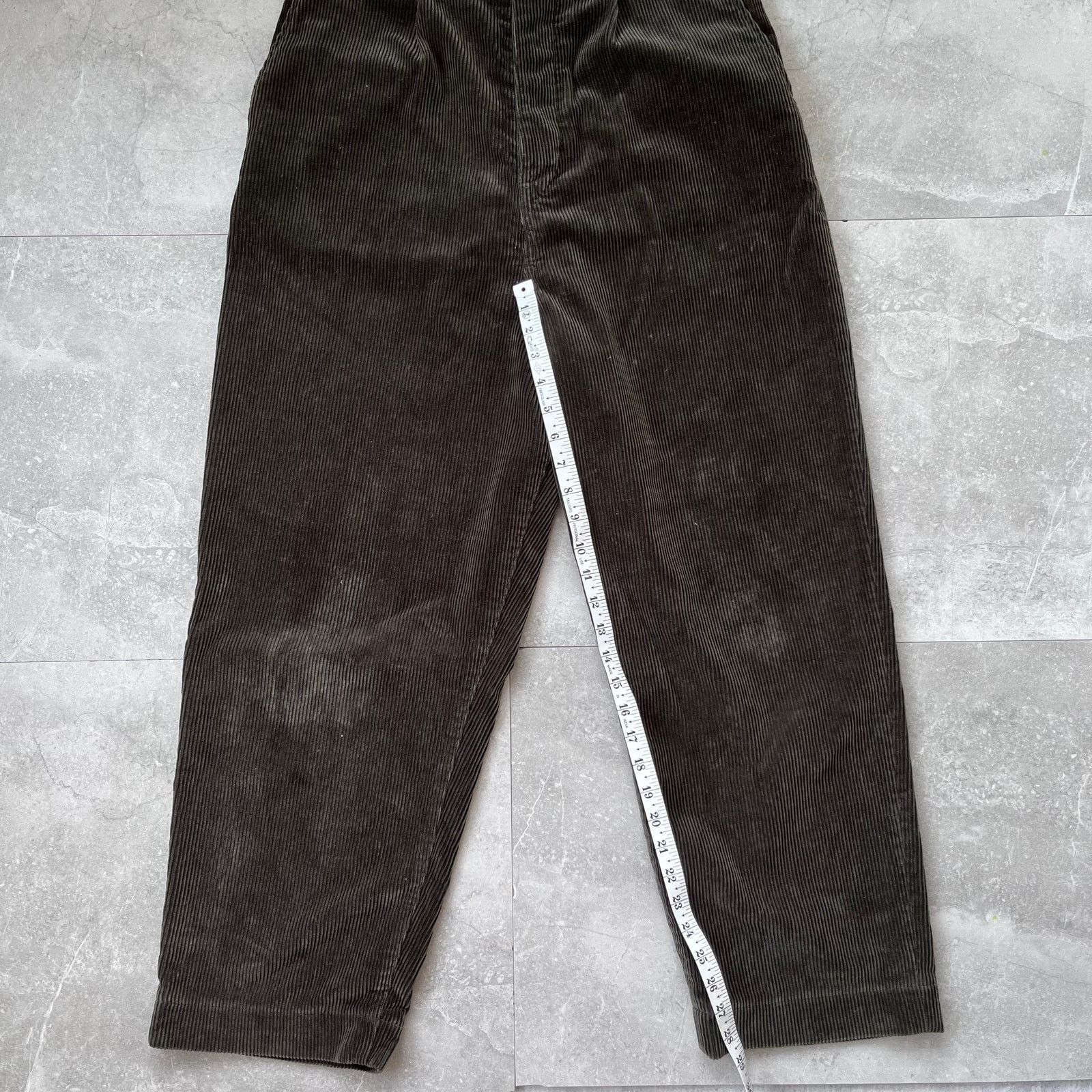 Kapital Kapital Japanese Corduroy Pants green Straight Leg Vintage Size US 31 - 4 Thumbnail