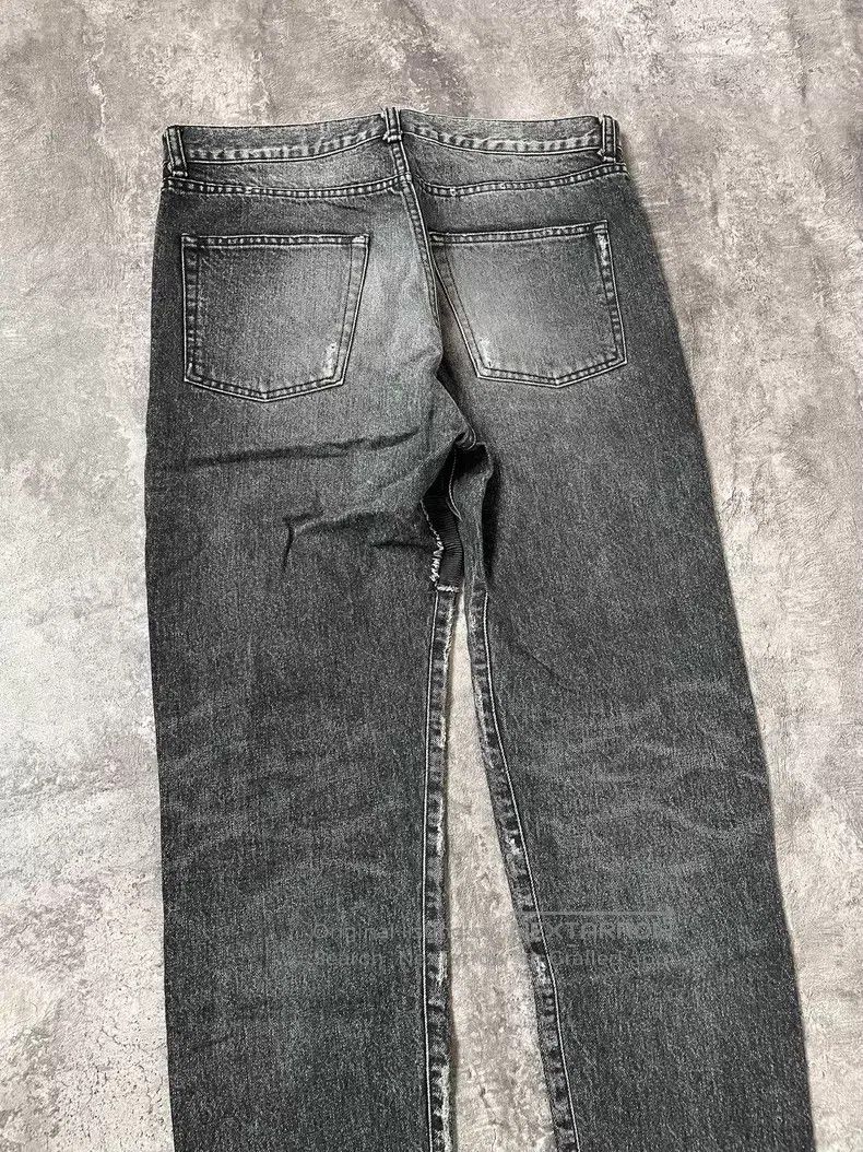 Saint Laurent Paris Saint Laurent Paris Patchwork Logo Denim Pants Size US 32 / EU 48 - 9 Thumbnail