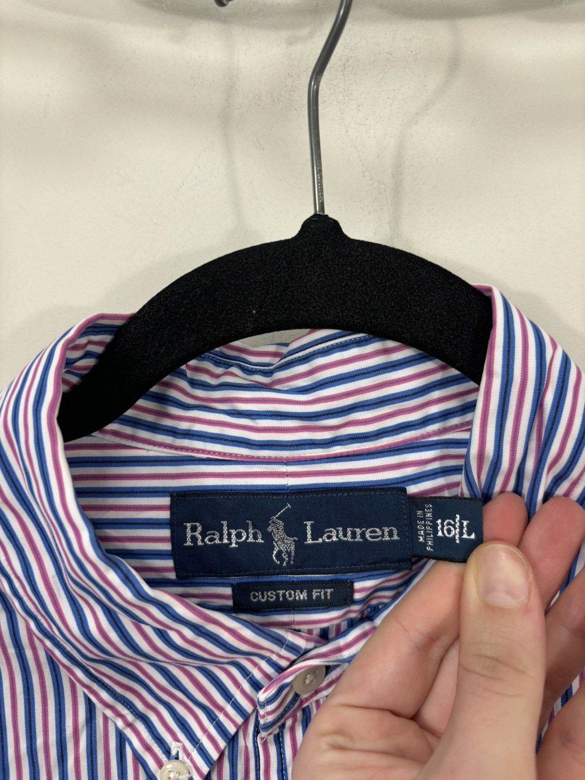 Ralph Lauren Ralph Lauren Vintage Striped Button Down Long Sleeve Shirt Size US L / EU 52-54 / 3 - 7 Thumbnail