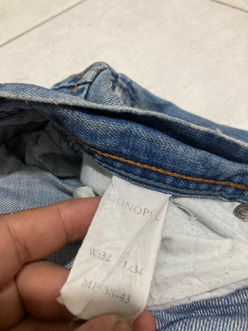 Hysteric Glamour Multi pocket Vintage Distressed Jeans Size US 31 - 9 Thumbnail