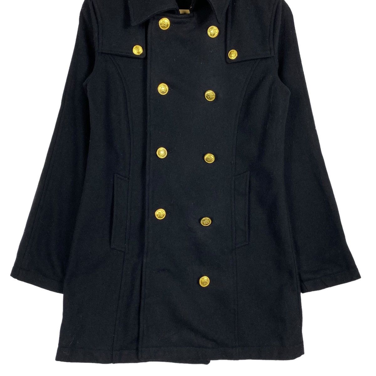 Japanese Brand × Vanquish Vanquish overcoat wool double breasted jacket Size S / US 4 / IT 40 - 5 Thumbnail