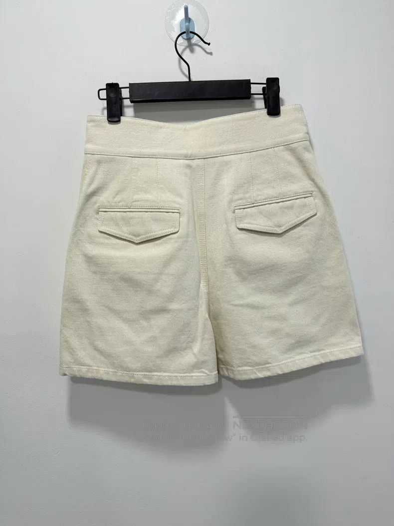 Hermes Hermes White shorts Size 24" / US 00 / IT 34 - 2 Thumbnail