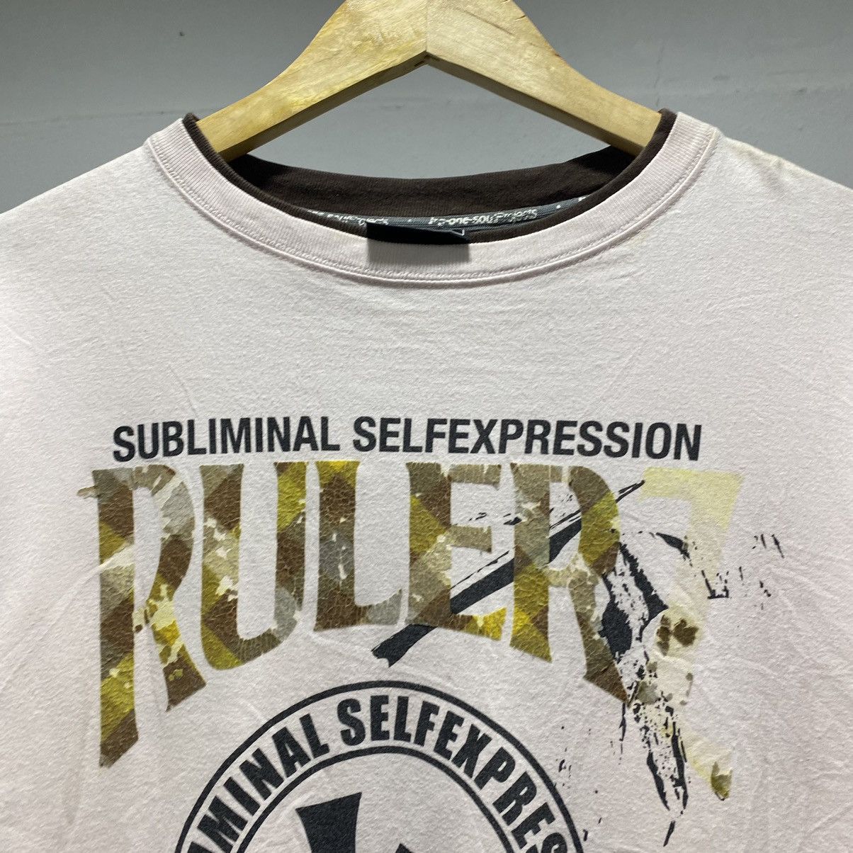 Japanese Brand Sick☠️ B-One-Soul Y2K Poem Ls Tee Punk Wording Grunge 90s Size US M / EU 48-50 / 2 - 4 Thumbnail