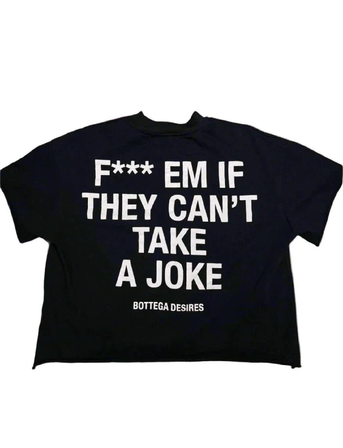 Bottega Desires Bottega Desires 'F*ck Em' Black Tee Size US M / EU 48-50 / 2 - 2 Thumbnail