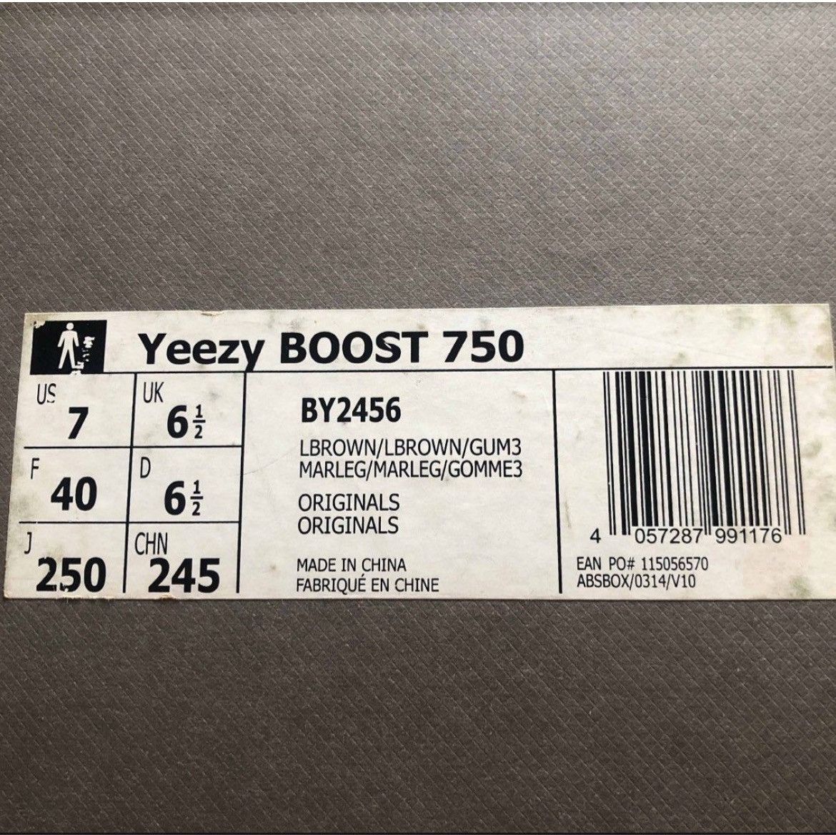 Adidas × Yeezy Yeezy Boost 750 Chocolate Size US 7 / EU 40 - 6 Thumbnail