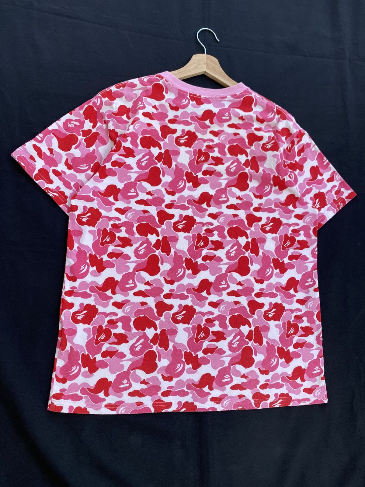 Bape Rare BAPE ABC camo pink ape head logo T-shirt A Bathing Ape Size US M / EU 48-50 / 2 - 23 Thumbnail