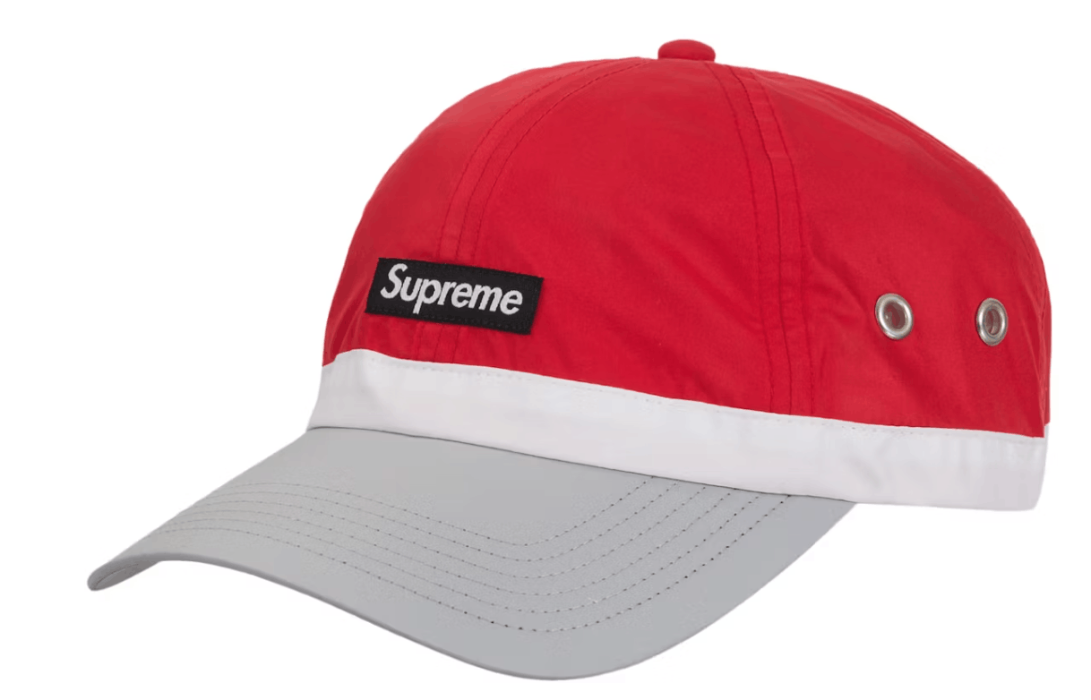 Supreme Crown Band Nylon 6-Panel Red Sz Adjustable