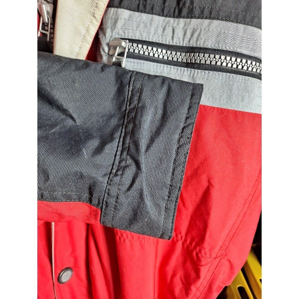Obermeyer Obermeyer Ski Suit XXL Mens Red Gray Insulated Snowsuit Wint Size ONE SIZE - 8 Thumbnail