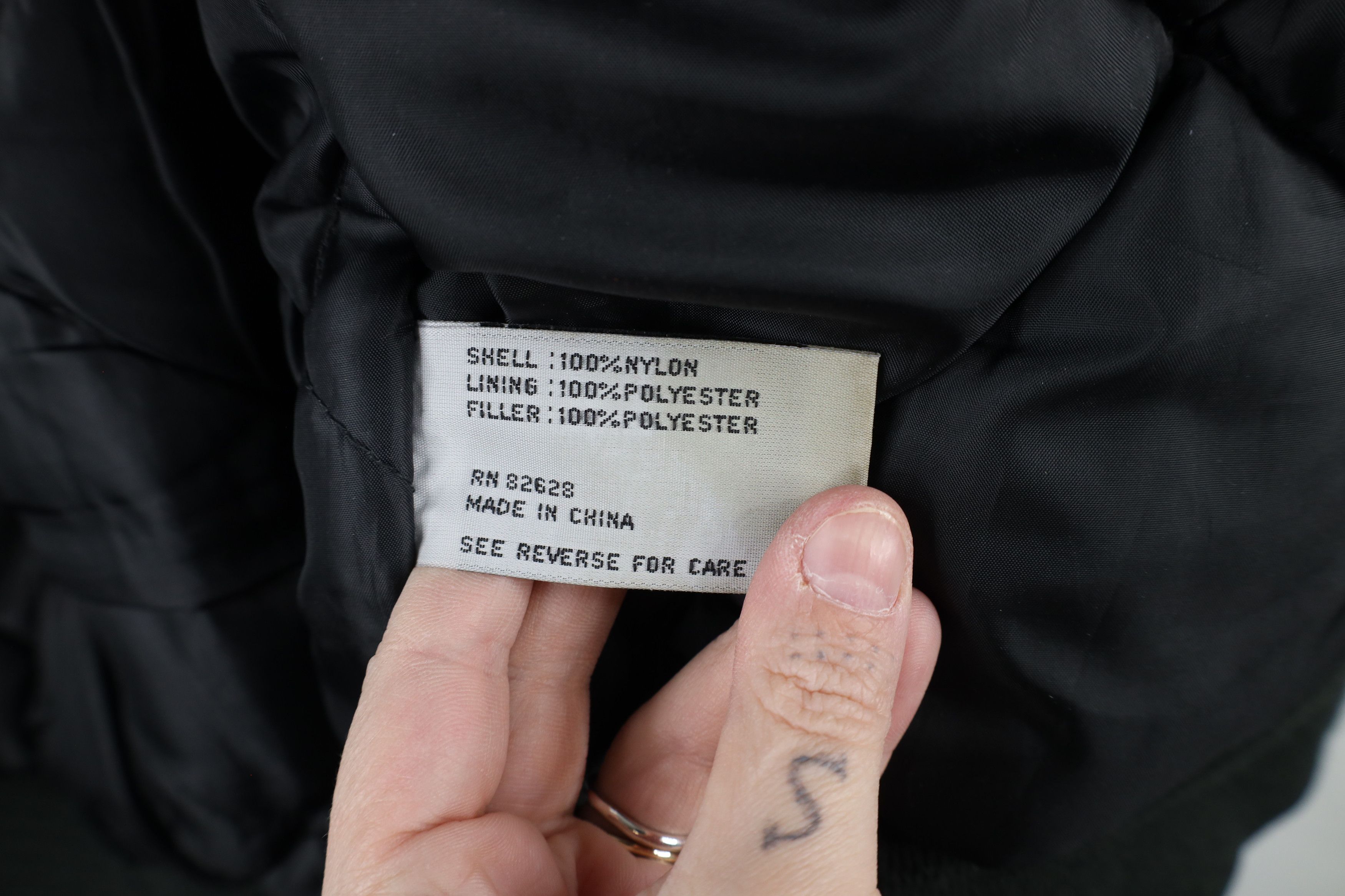Southpole × Vintage Vintage 90s Y2K Southpole Military Bomber Jacket Black Size US L / EU 52-54 / 3 - 12 Thumbnail