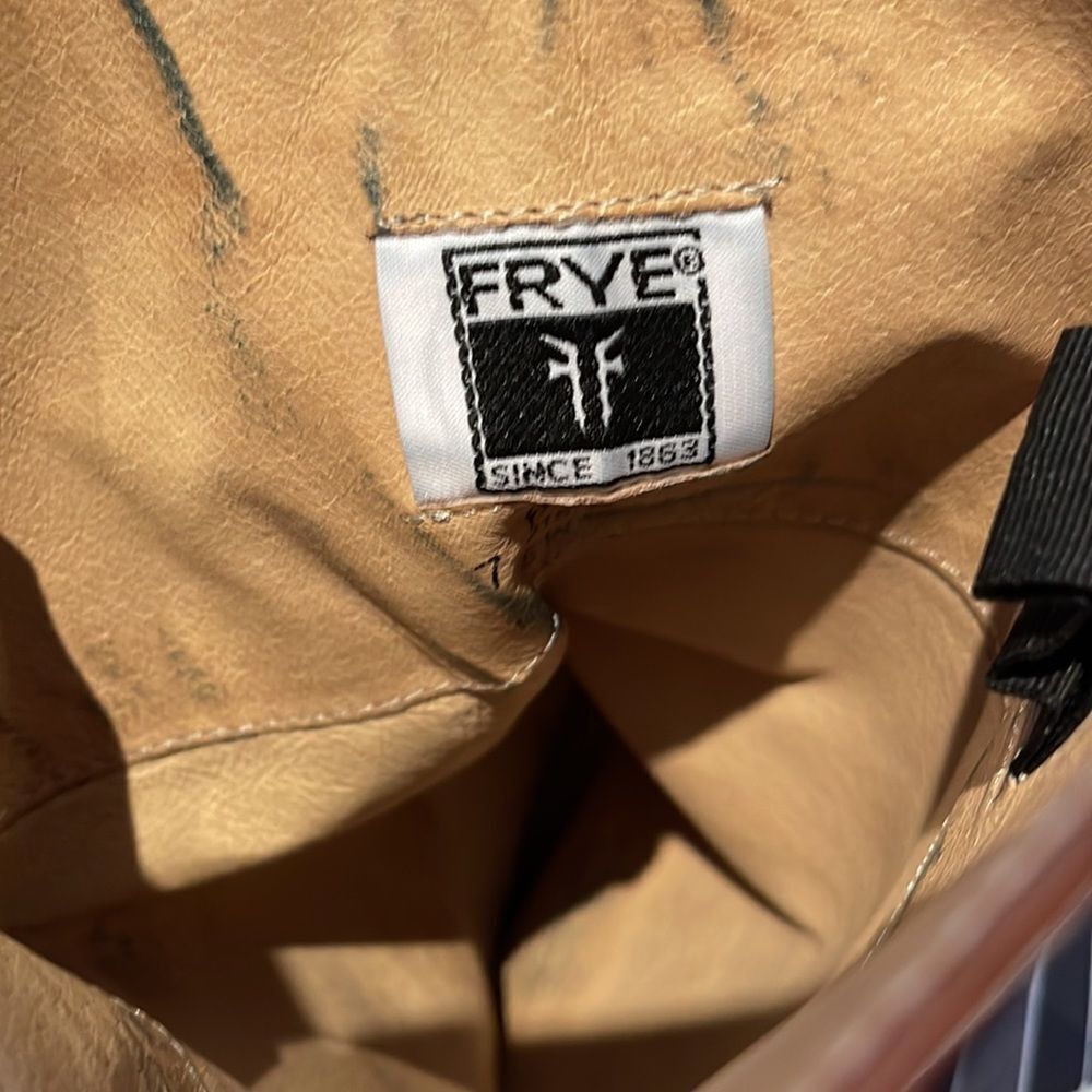 Frye Frye 76442 Melissa Trapunto Riding Boots. Leather. Size 7. Size US 7 / IT 37 - 9 Thumbnail