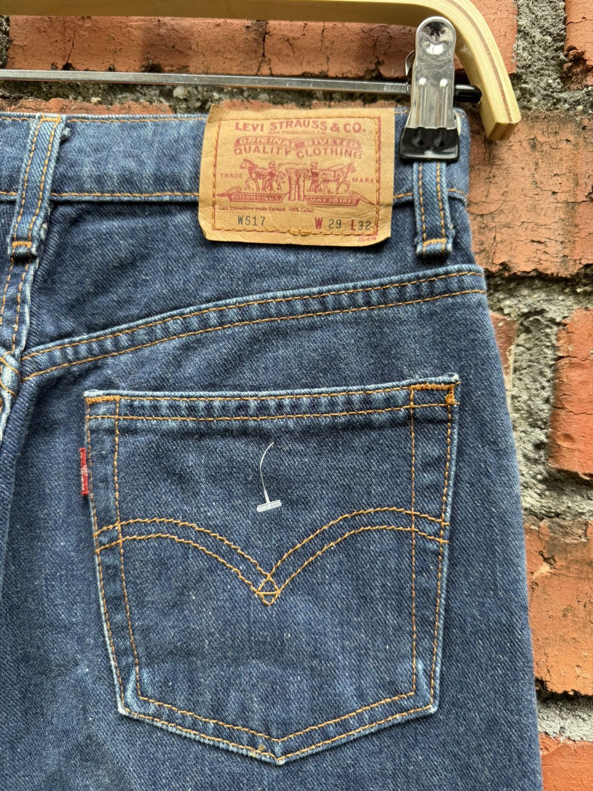 Levi's Vintage Clothing W27x28.5 Vintage levi’s 517 flare bellbottom Size 27" / US 4 / IT 40 - 3 Thumbnail