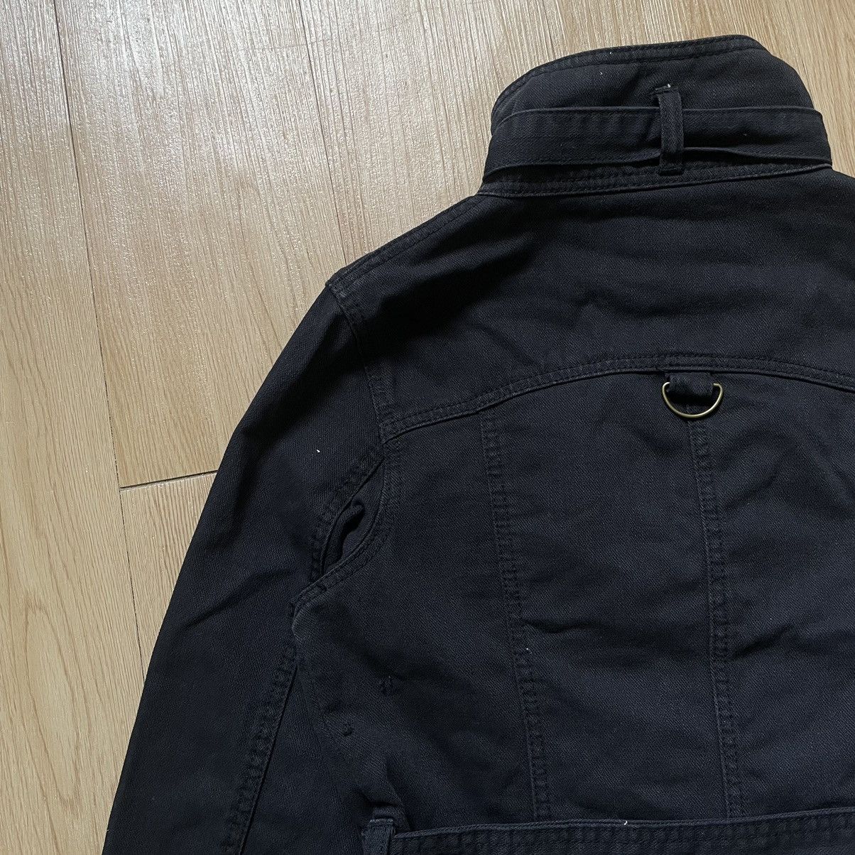 Le Grande Bleu (L.G.B.) BONO DENIM MULTIPOCKET GOTHIC PUNK RICK OWEN INSPIRED JACKET Size US XS / EU 42 / 0 - 13 Thumbnail