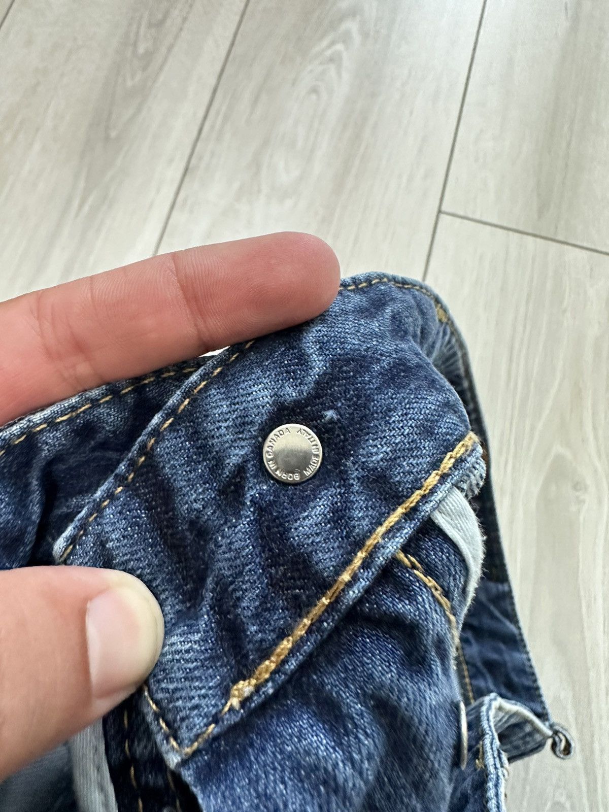 Dsquared2 Dsquared2 Sexy Twist Distressed Denim Jeans Pants (A031) Size US 34 / EU 50 - 13 Thumbnail