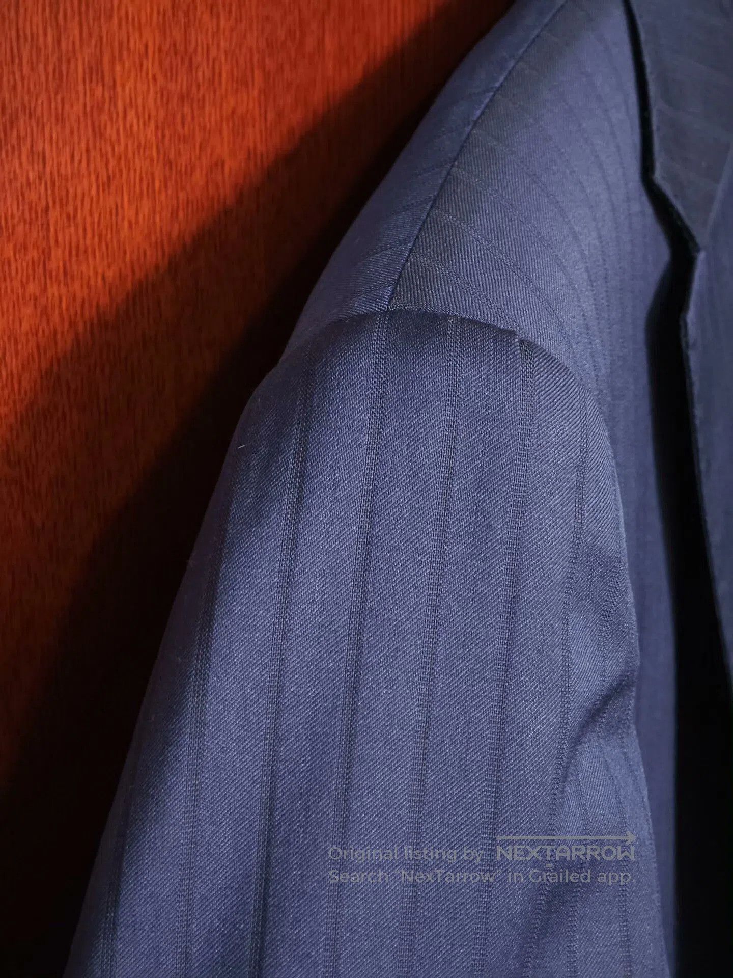 Japanese Brand Custom Italian Wool Blend Suit Jacket. Size US M / EU 48-50 / 2 - 3 Thumbnail