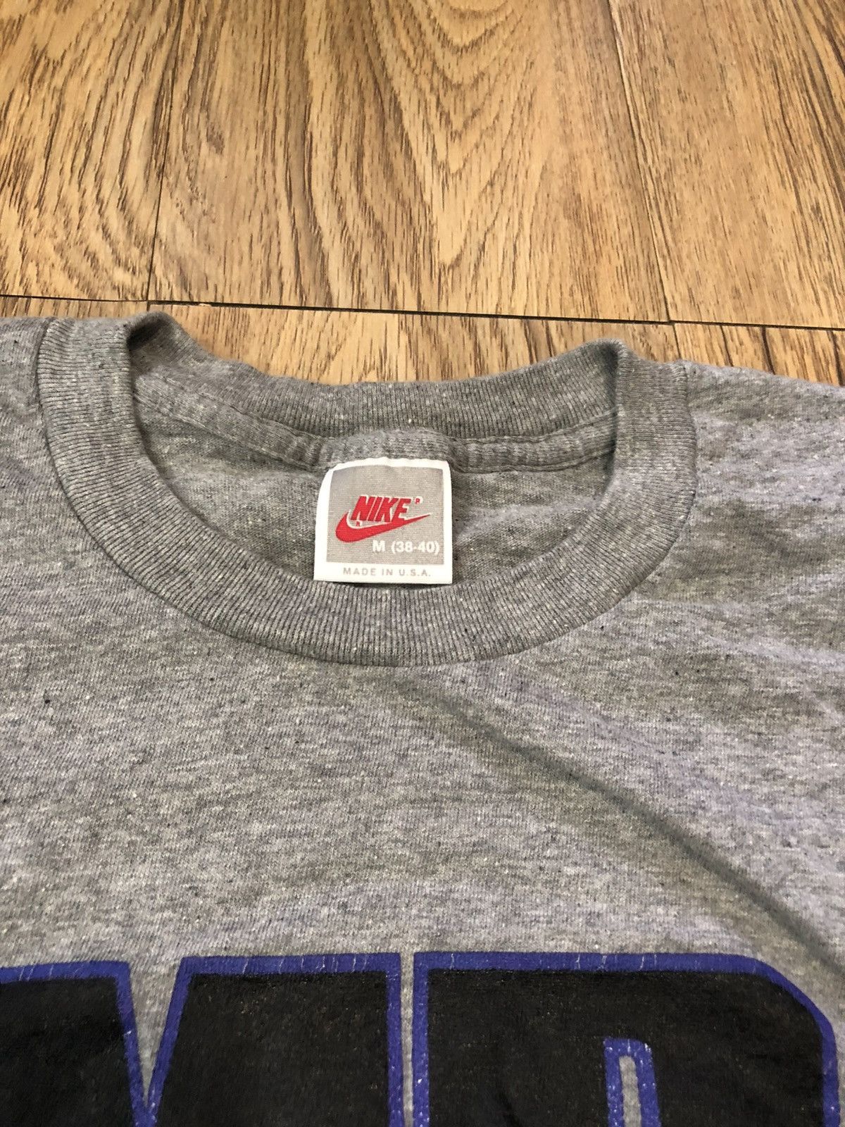 Nike × Vintage Vintage 90’s Nike NBA Mr Robinson tee Size US M / EU 48-50 / 2 - 8 Thumbnail