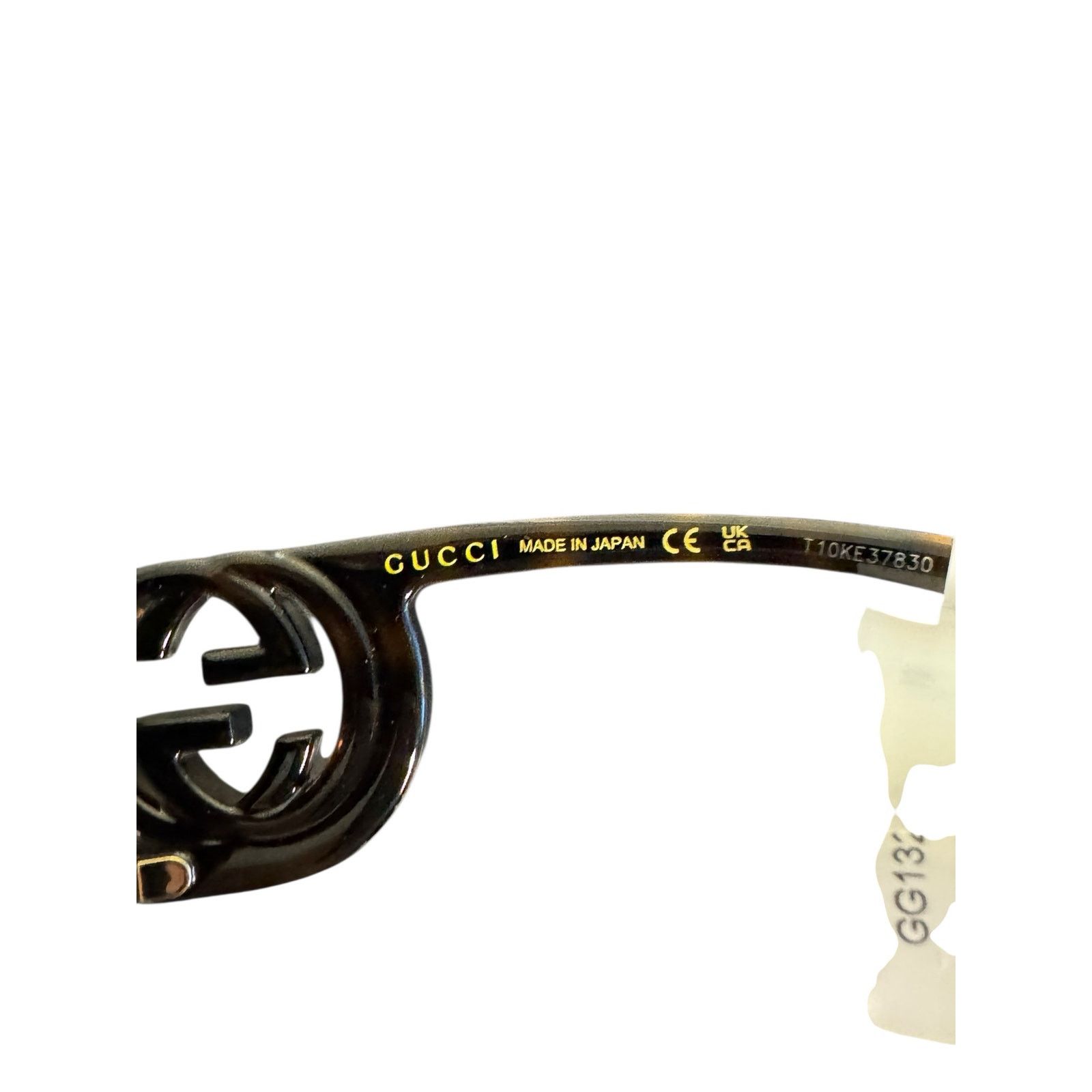Gucci Gucci NWT Rectangular Frame GG Sunglasses in Tortoiseshell Size ONE SIZE - 7 Thumbnail