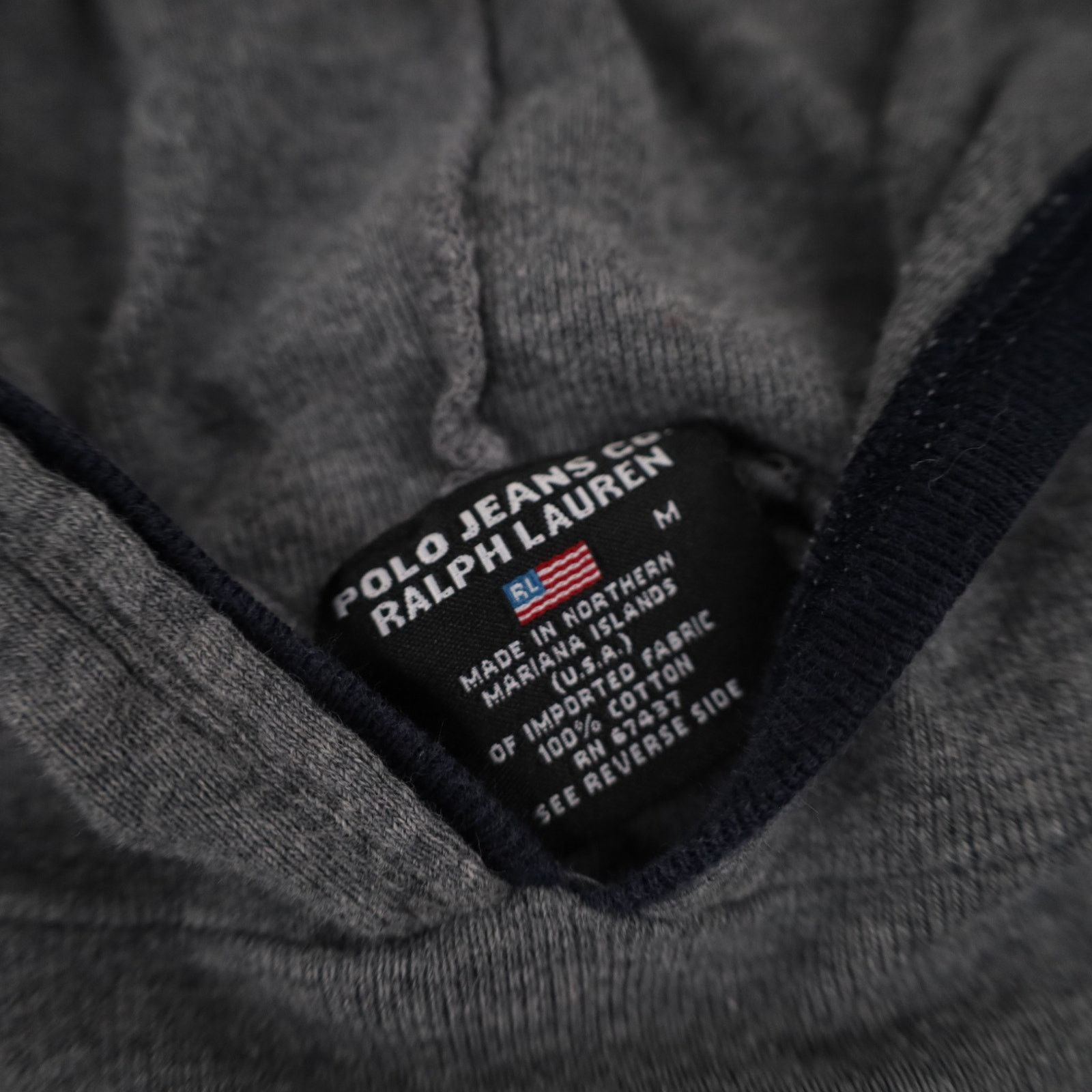 Polo Ralph Lauren × Vintage VTG Y2k Polo Jeans Co Ralph Lauren Spellout Hoodie Size M / US 6-8 / IT 42-44 - 6 Thumbnail