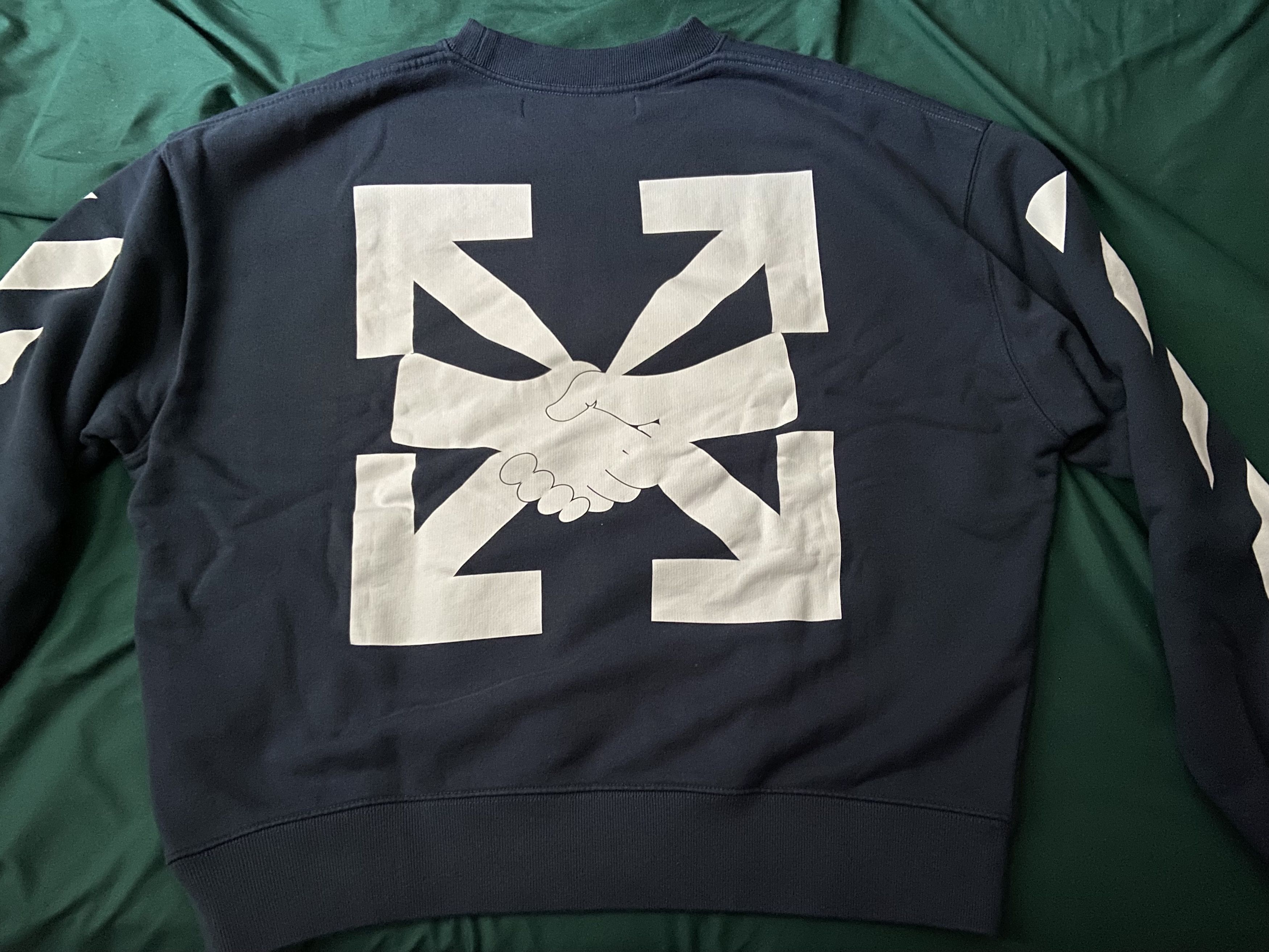 Off-White Off-White Diag Agreement Sweater BLUE M Size US M / EU 48-50 / 2 - 6 Thumbnail